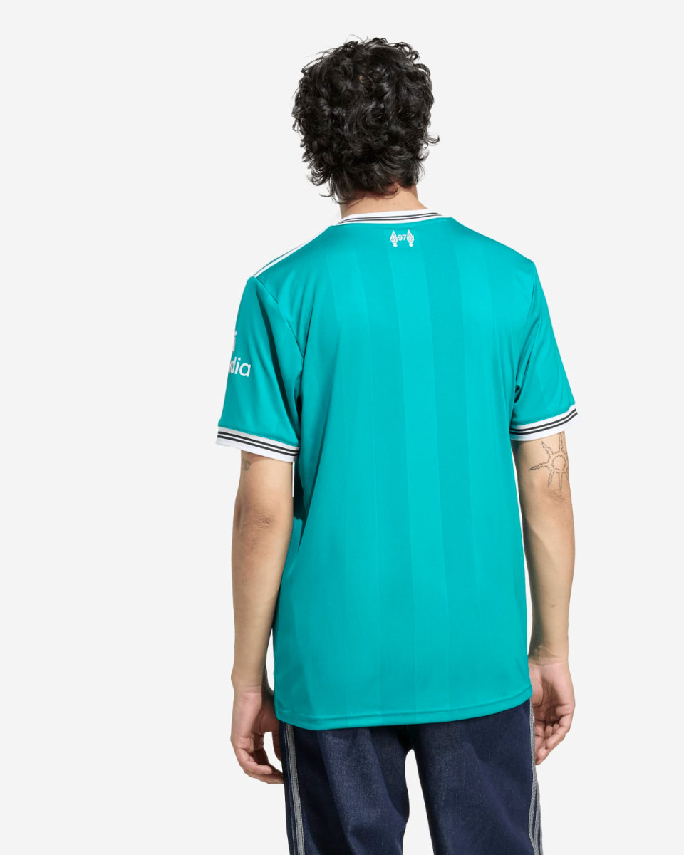 LFC adidas Mens 25/26 Third Short Sleeve Jersey - Image 2