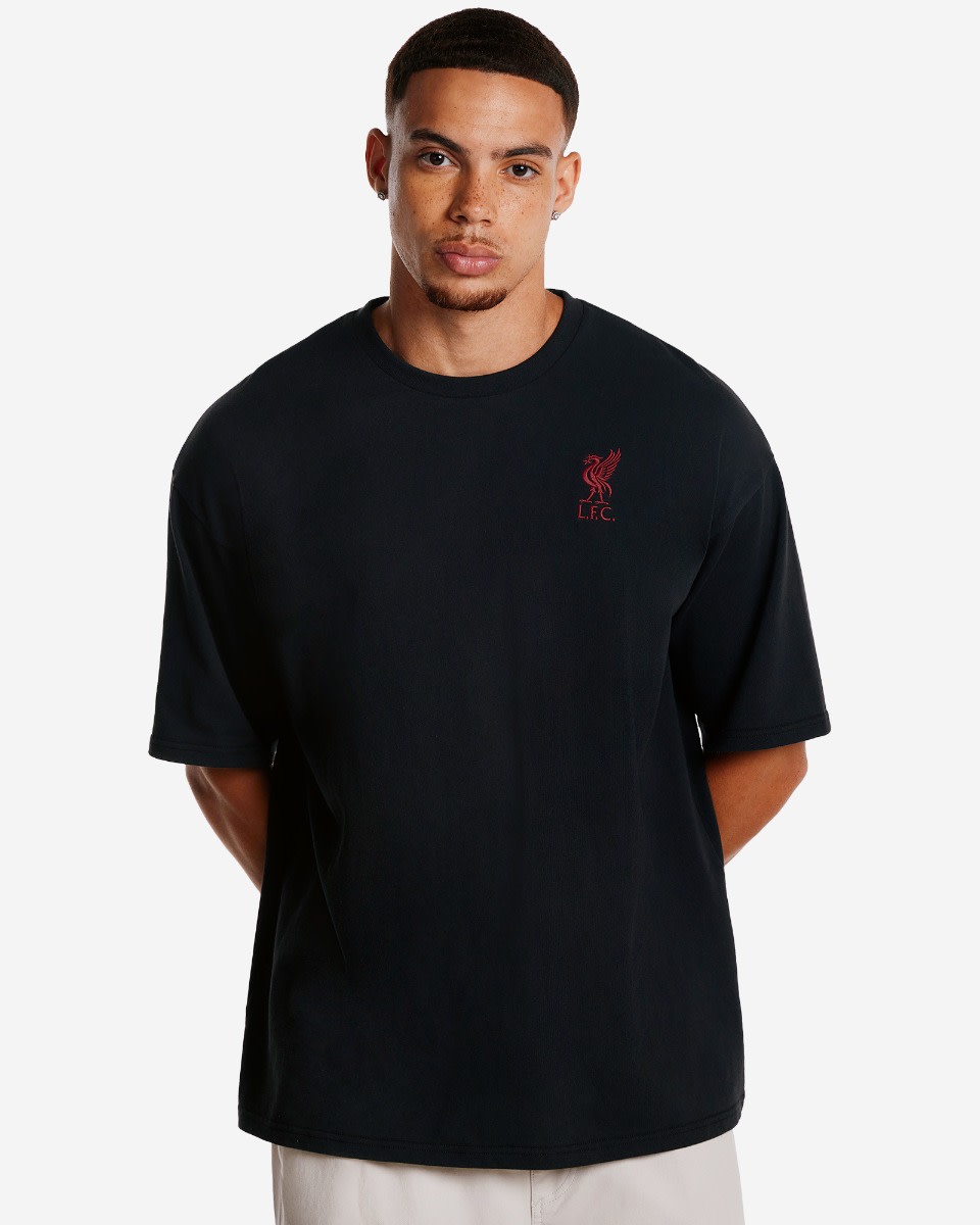 Camiseta LFC con estampado de espalda YNWA para hombre, gris - Image 4
