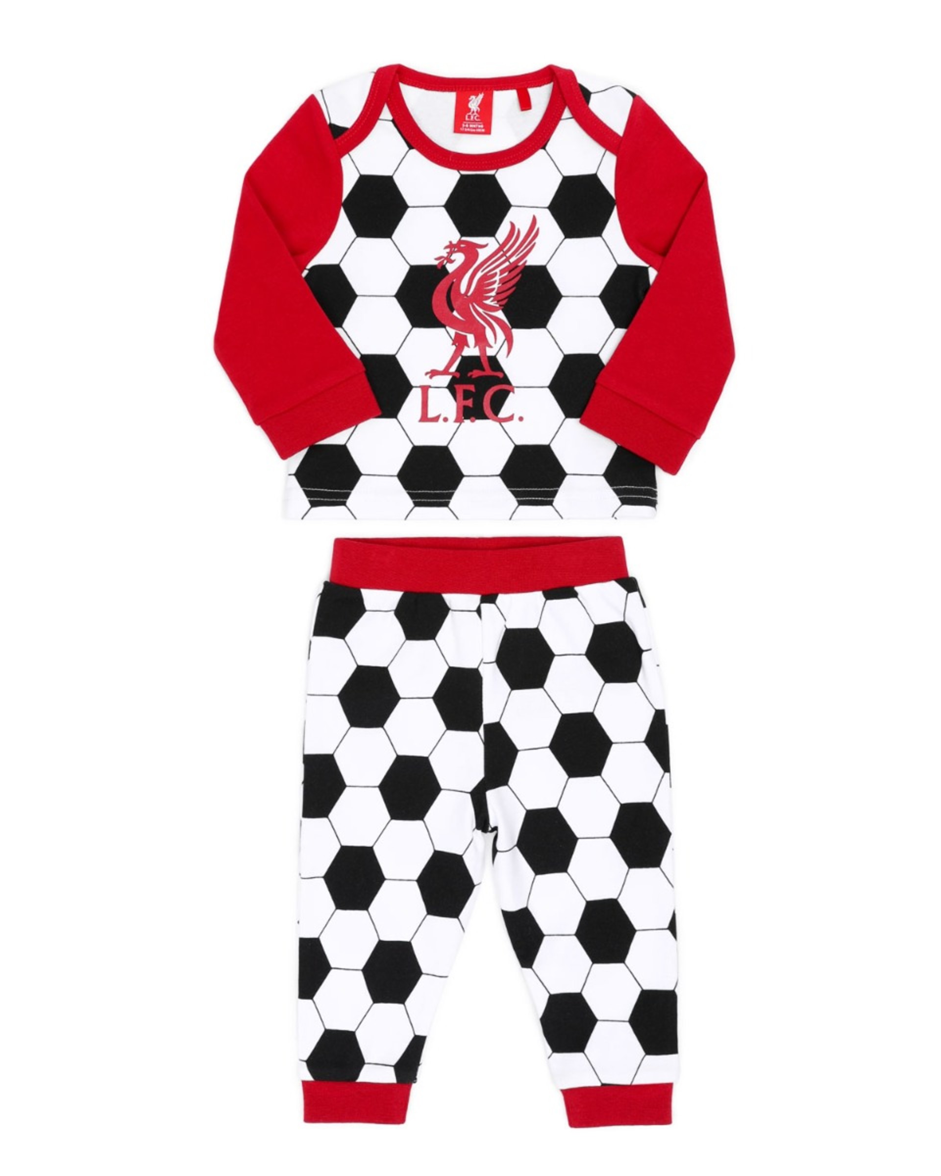 Ensemble de pyjama long LFC pour bébé noir - Image 1