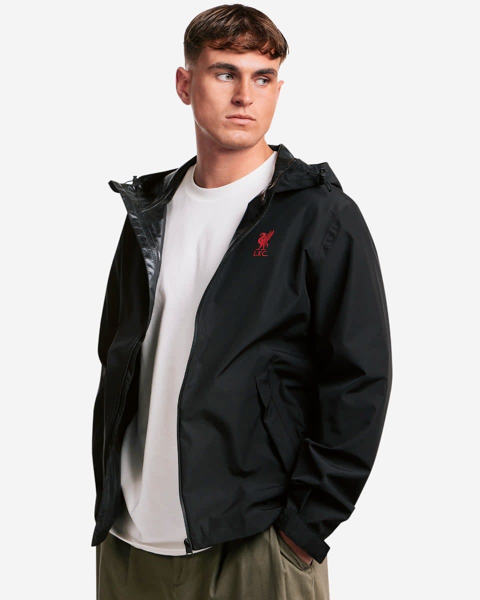 LFC Mens Waterproof Pac A Mac Black - Image 1