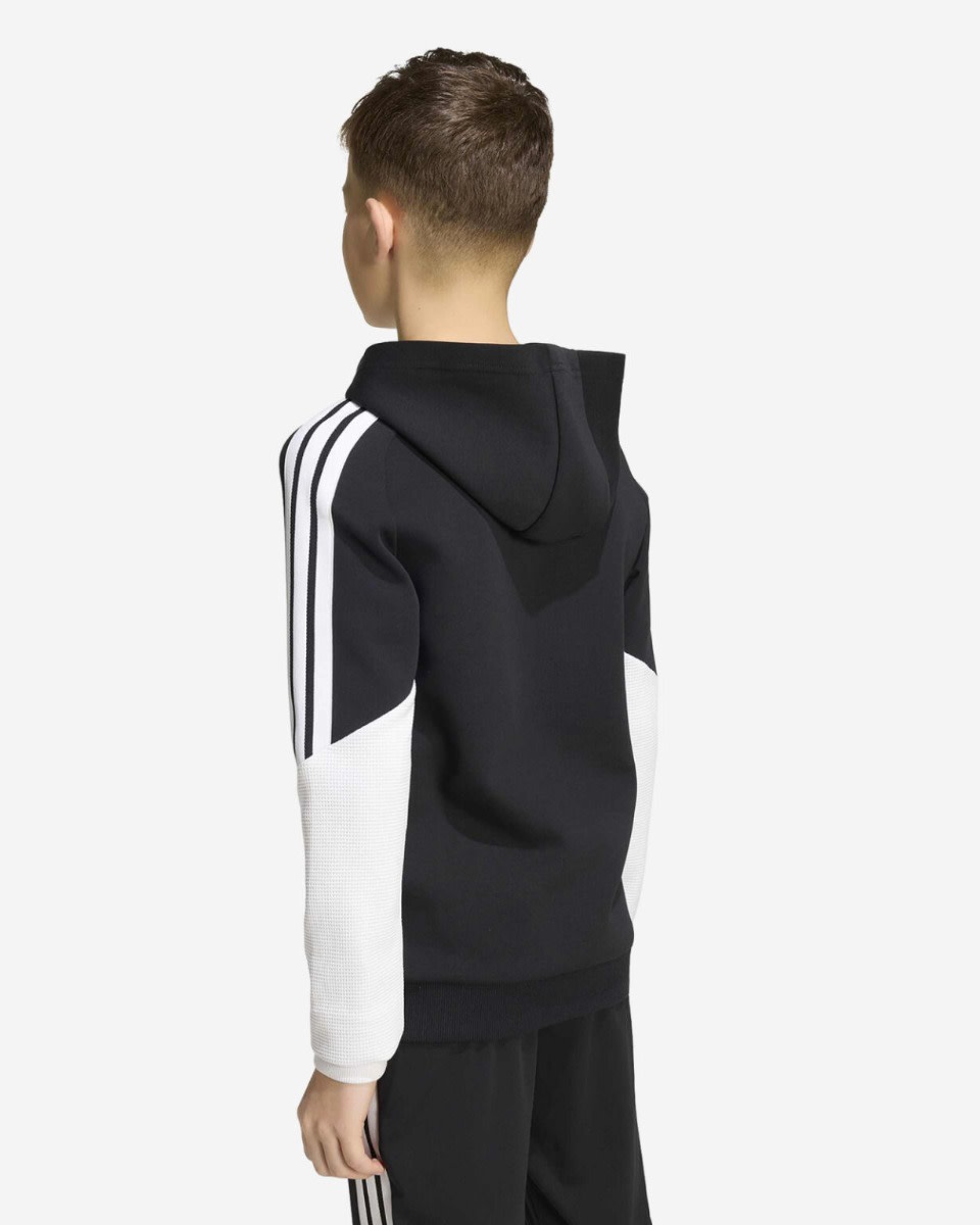 Sweat à capuche d'entraînement LFC adidas 26/27 Tiro pour jeunes, noir - Image 3