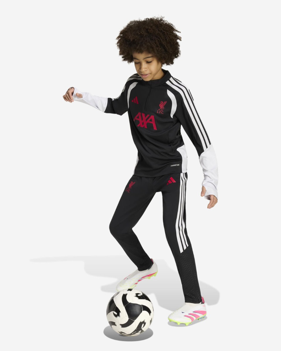 LFC adidas Youth 26/27 Tiro Training Pants Black - Image 4