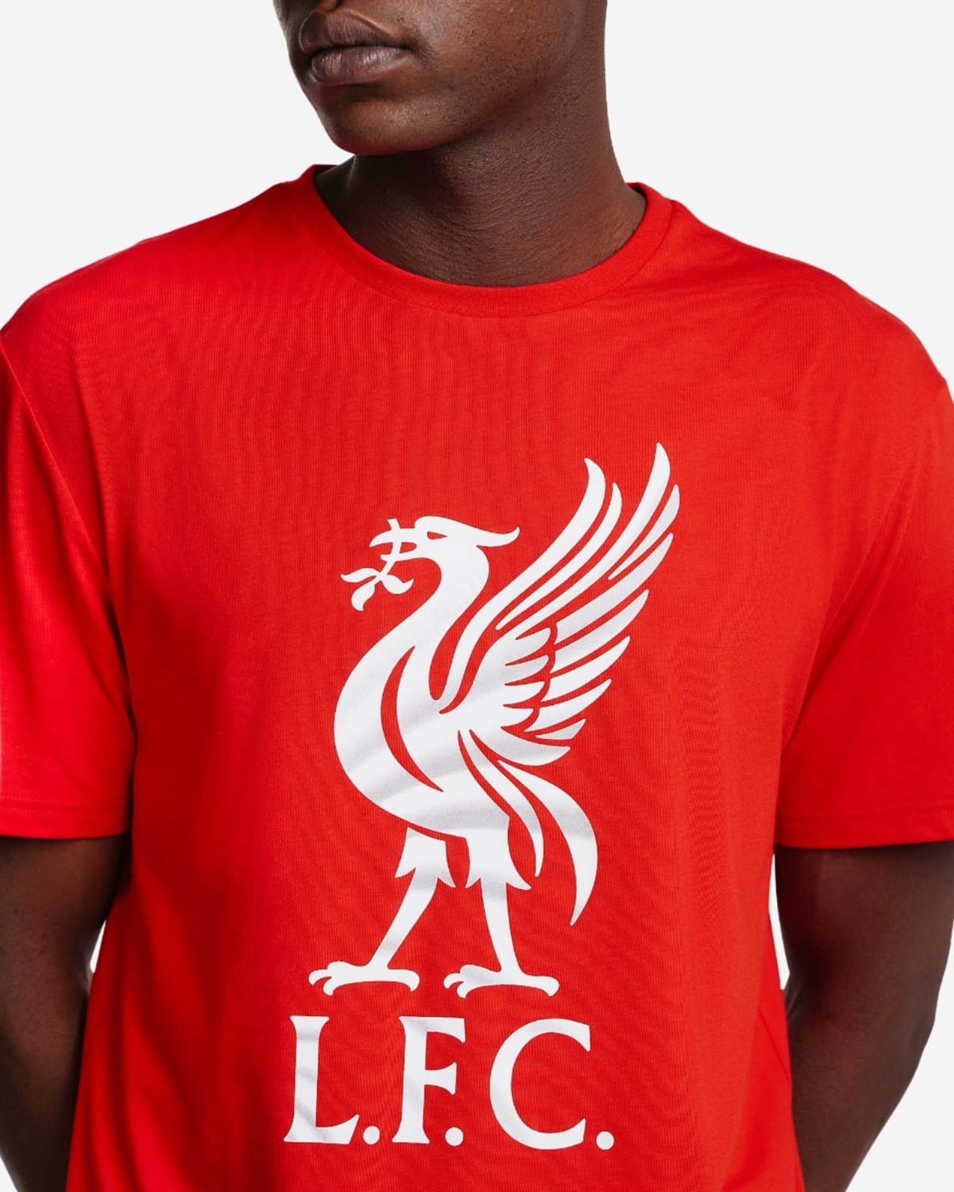 T-shirt LFC Liverbird Swirl pour homme, rouge - Image 4