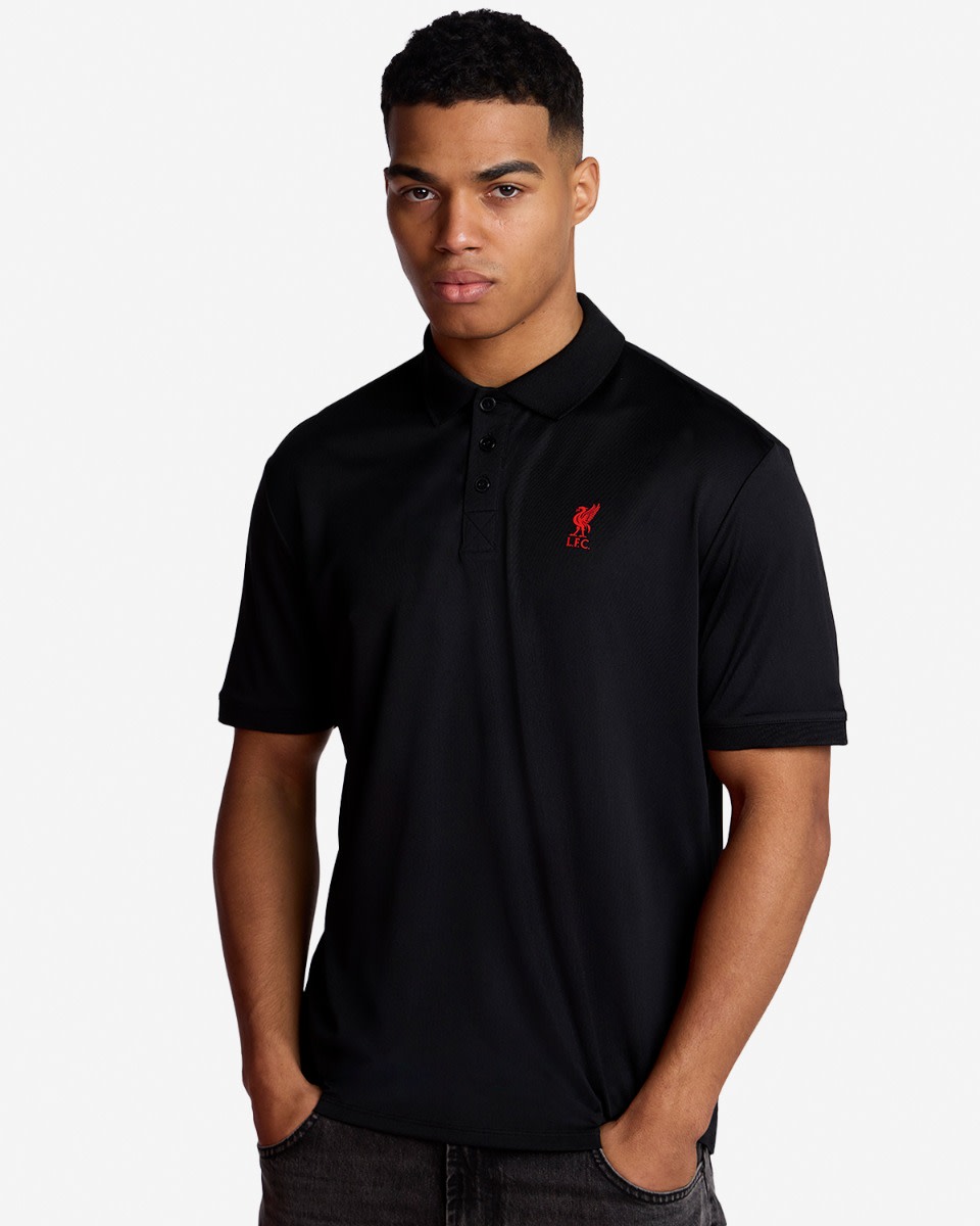 Polo en polyéthylène LFC pour hommes, noir - Image 1
