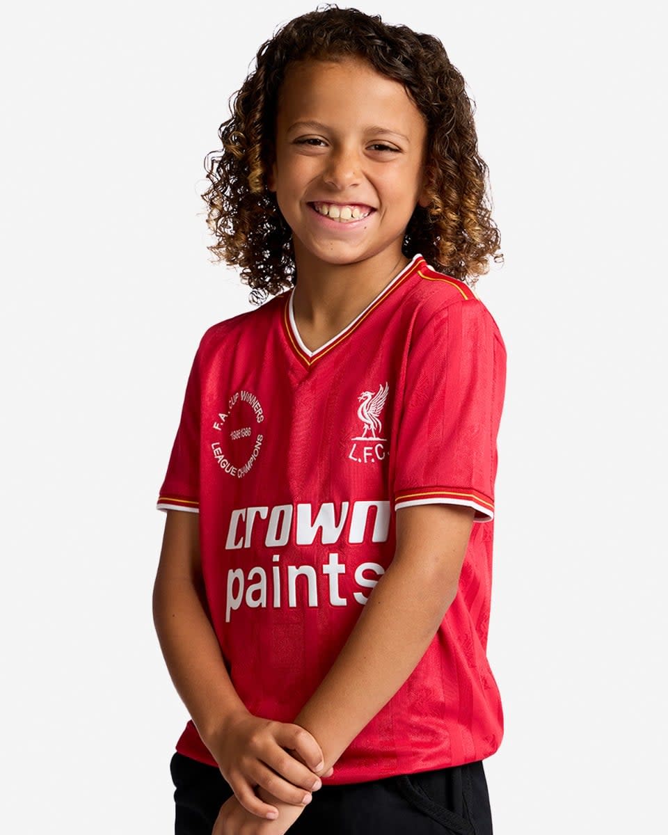 LFC Retro Infants 1986 Home Shirt - Image 1