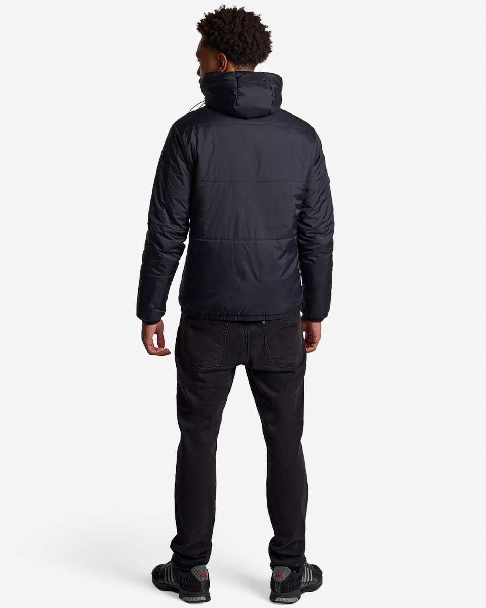 LFC Mens YNWA Puffa Jacket Black - Image 3