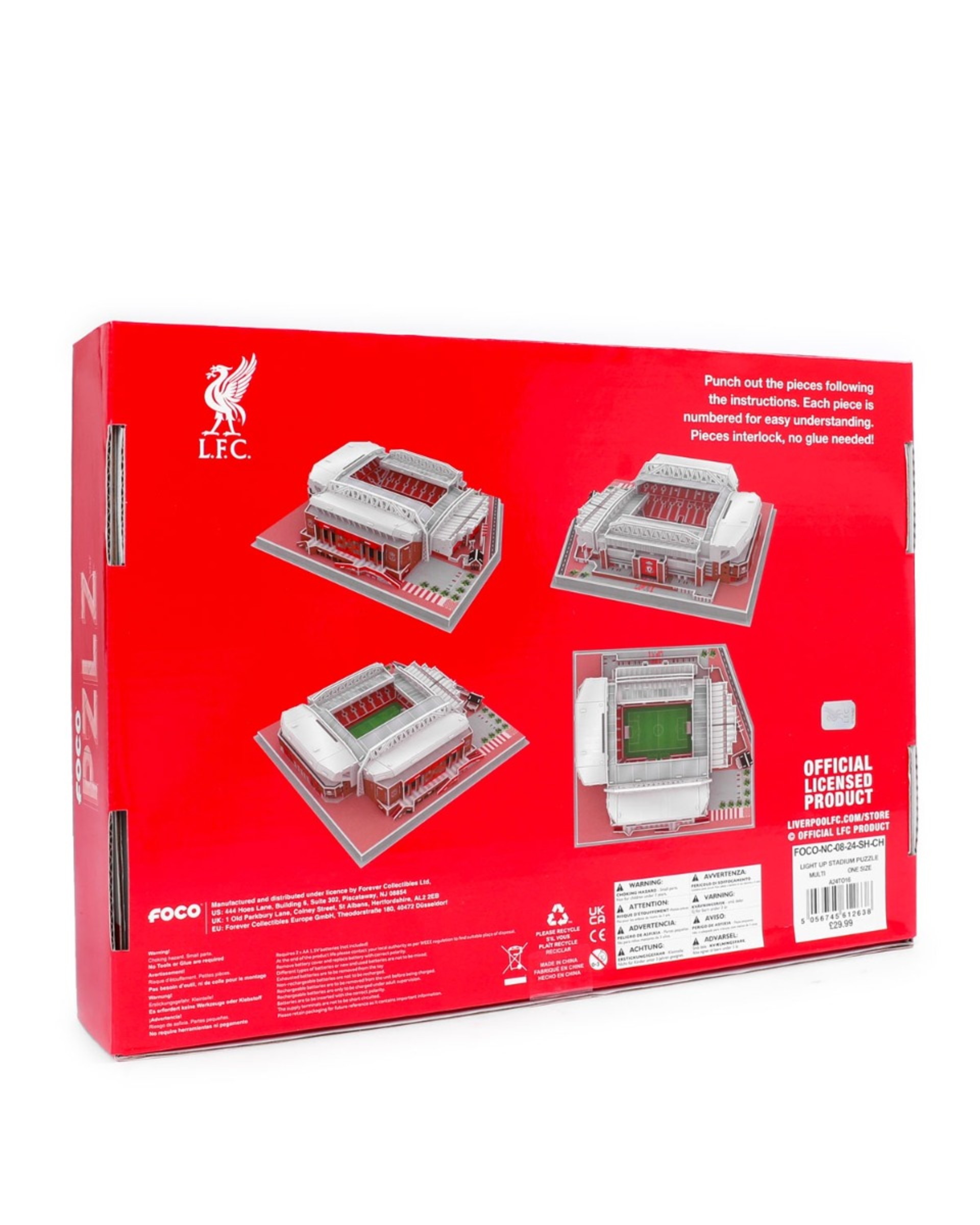 LFC Light-Up Stadion-Puzzle - Image 2