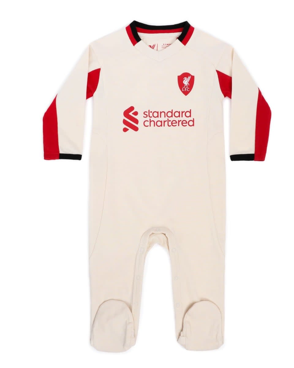 LFC Baby 25/26 Away Sleepsuit - Image 1