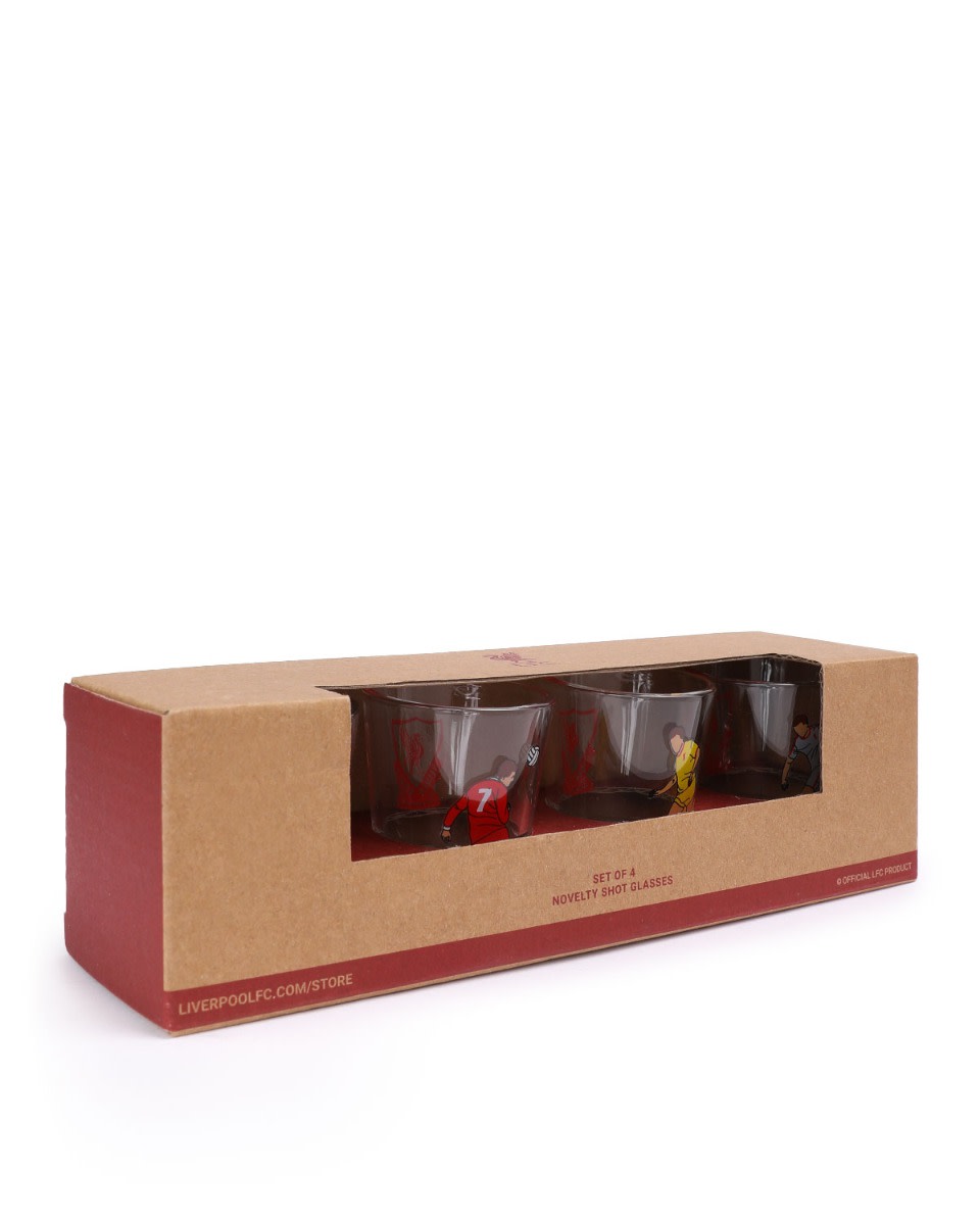 LFC Football Print Shot Glass Set - Image 3