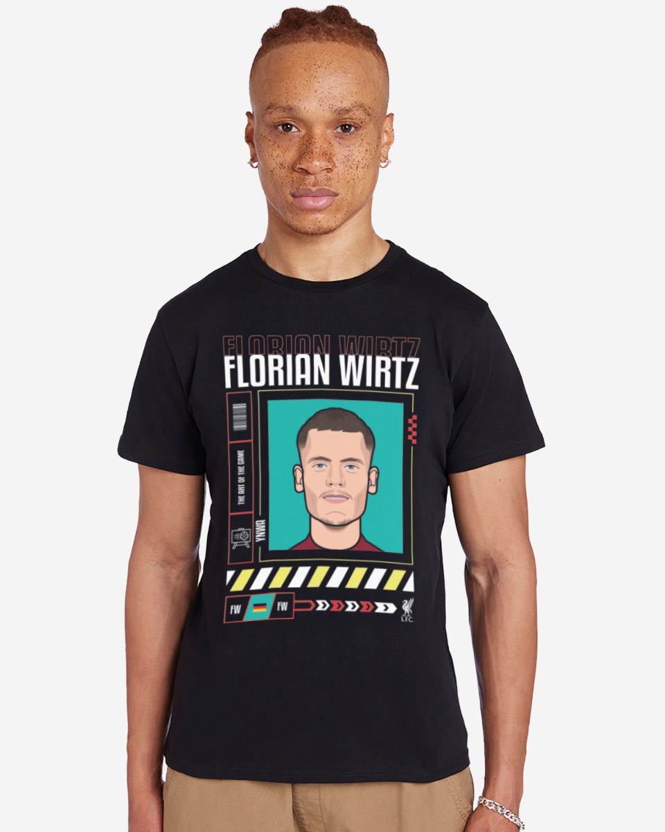 LFC 25/26 Adults Wirtz Tee Black - Image 1