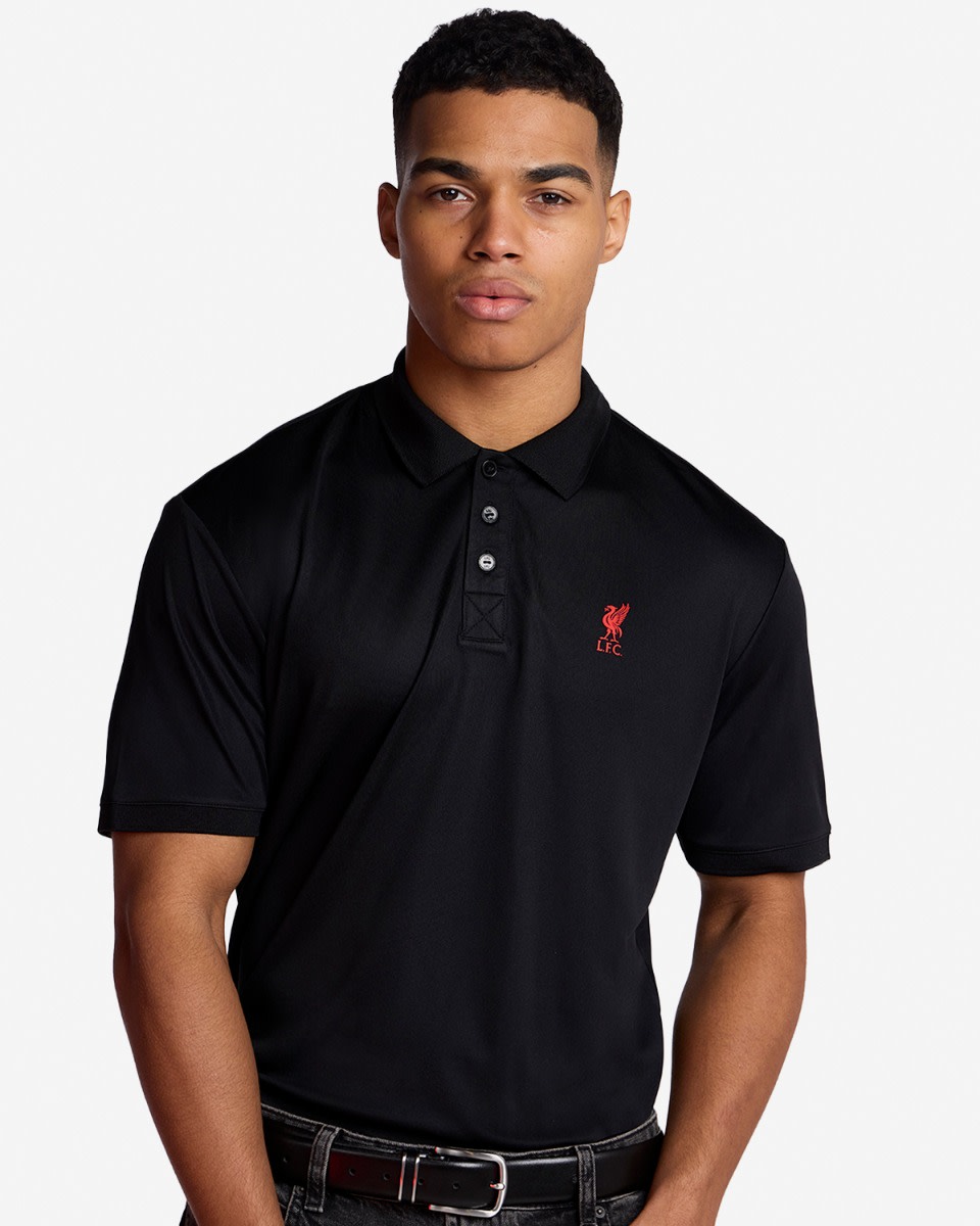 Polo en polyéthylène LFC pour hommes, noir - Image 2