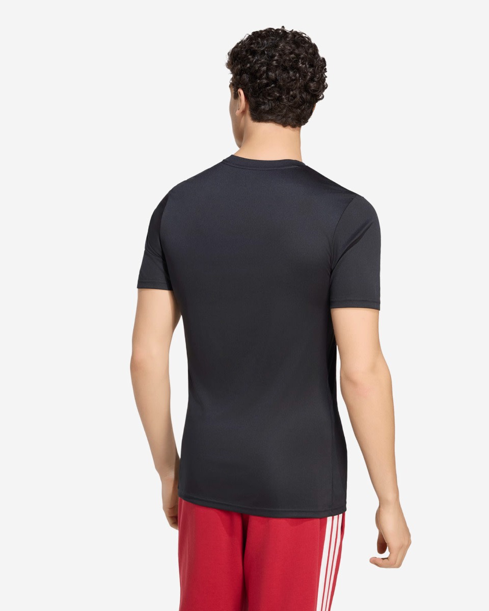 LFC adidas Mens 26/27 DNA Poly Tee Black - Image 2
