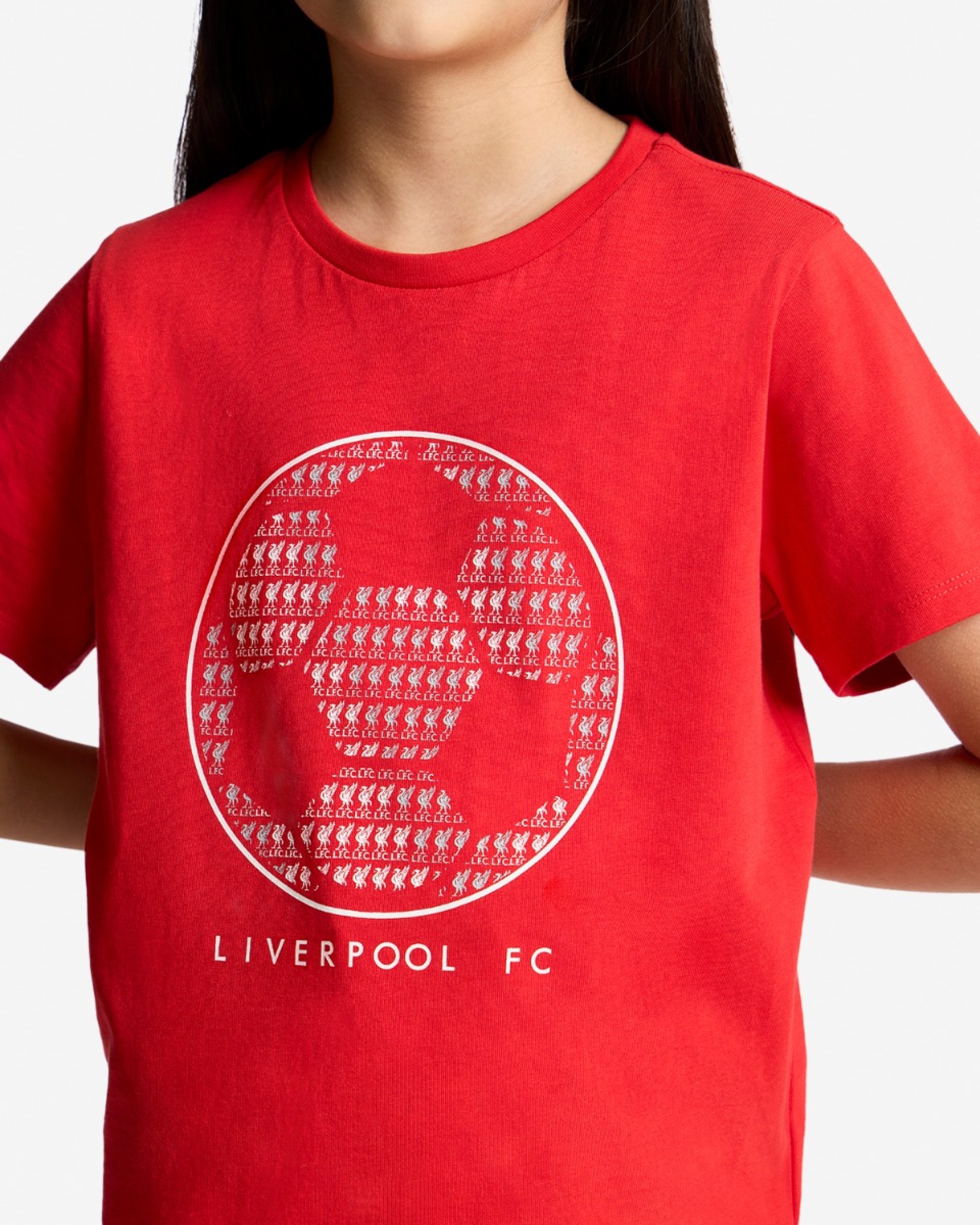 เสื้อยืดลูกบอลเอฟซี จูเนียร์ส สีแดง - Image 4