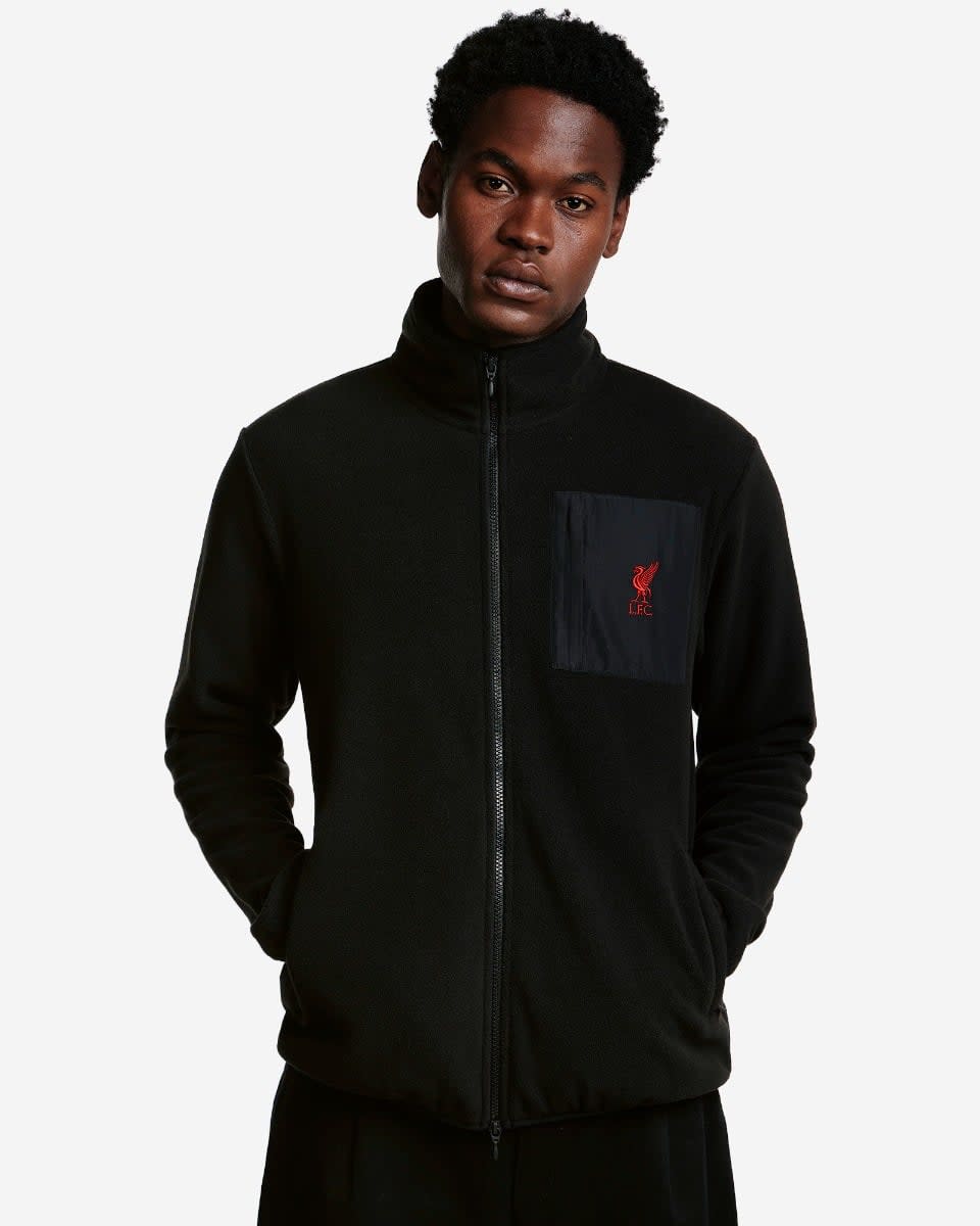 LFC Mens Full Zip Fleece Black - Image 1
