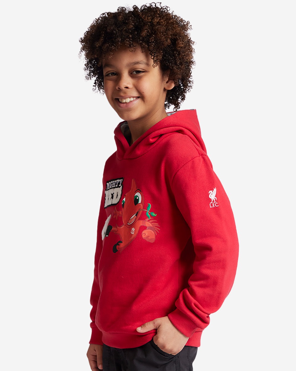 LFC Mighty Red Infants Hoody Red - Image 3