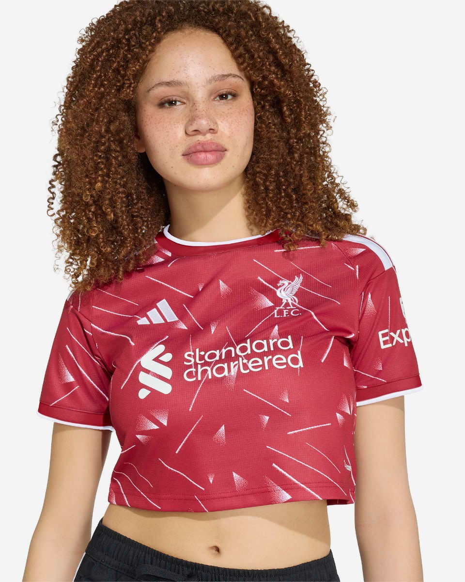LFC 阿迪达斯女式 26/27 主场短款球衣 - Image 4