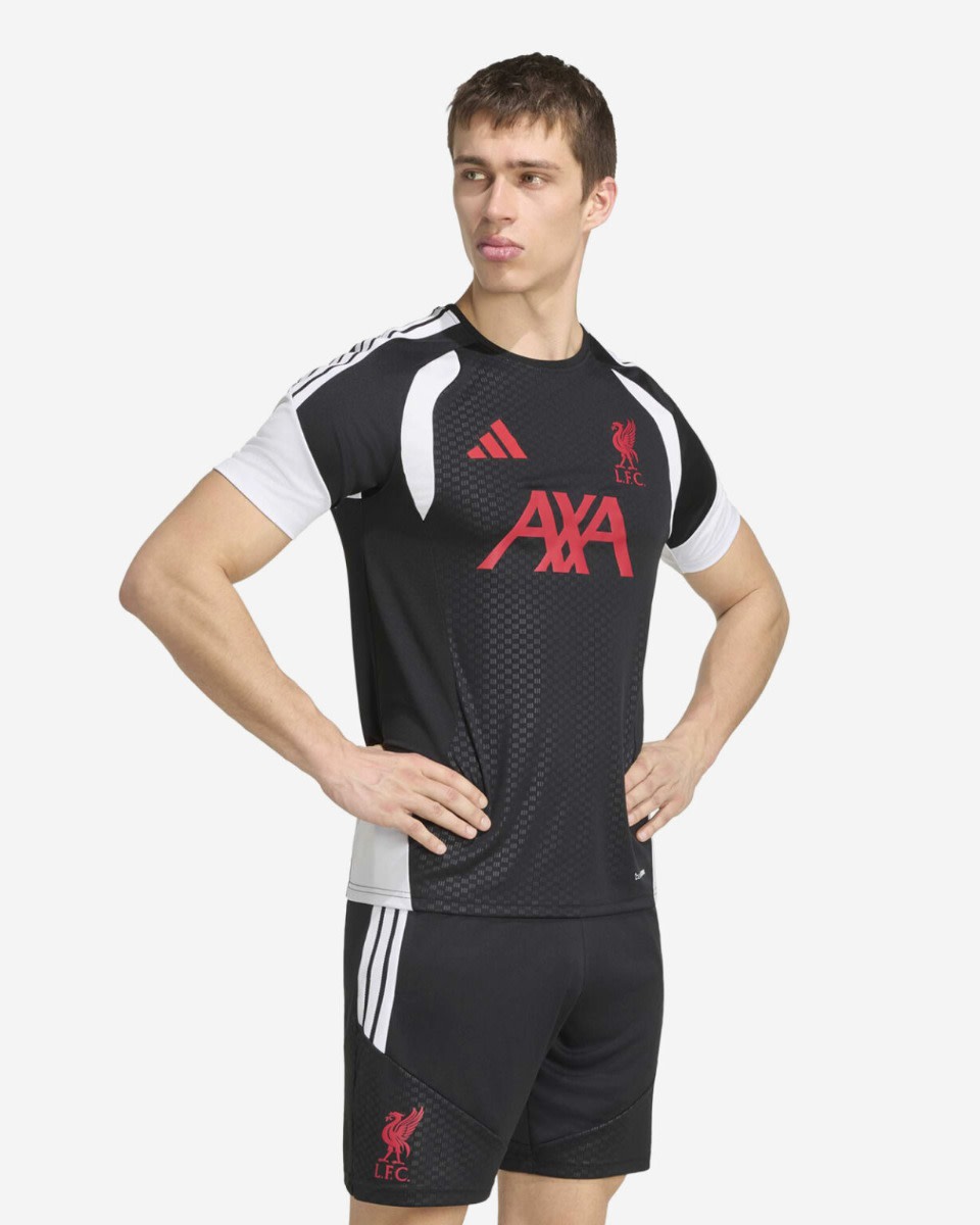 LFC adidas Mens 26/27 Tiro Training Jersey Black - Image 1