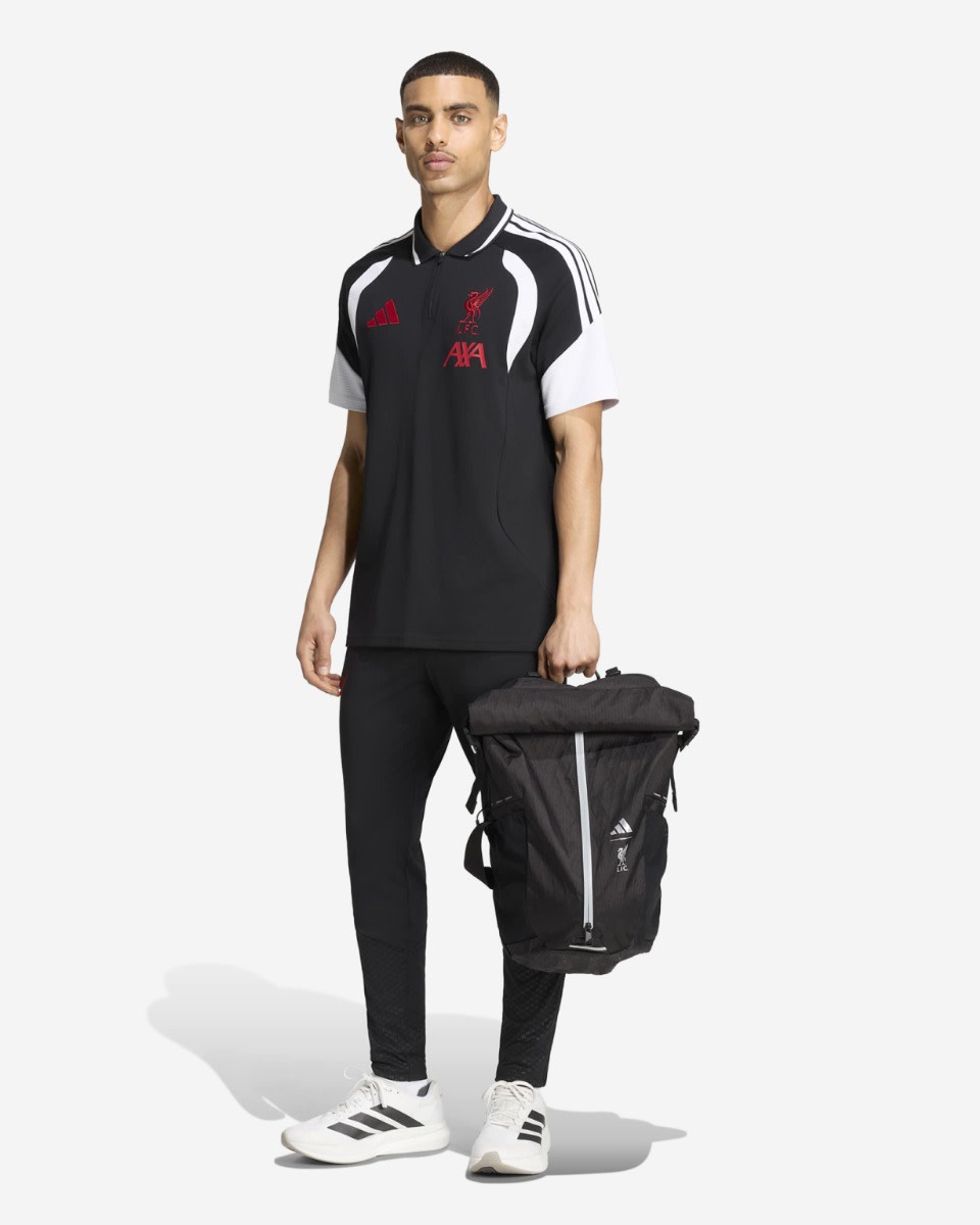 LFC 阿迪达斯男士 26/27 Tiro Polo 黑色 - Image 4