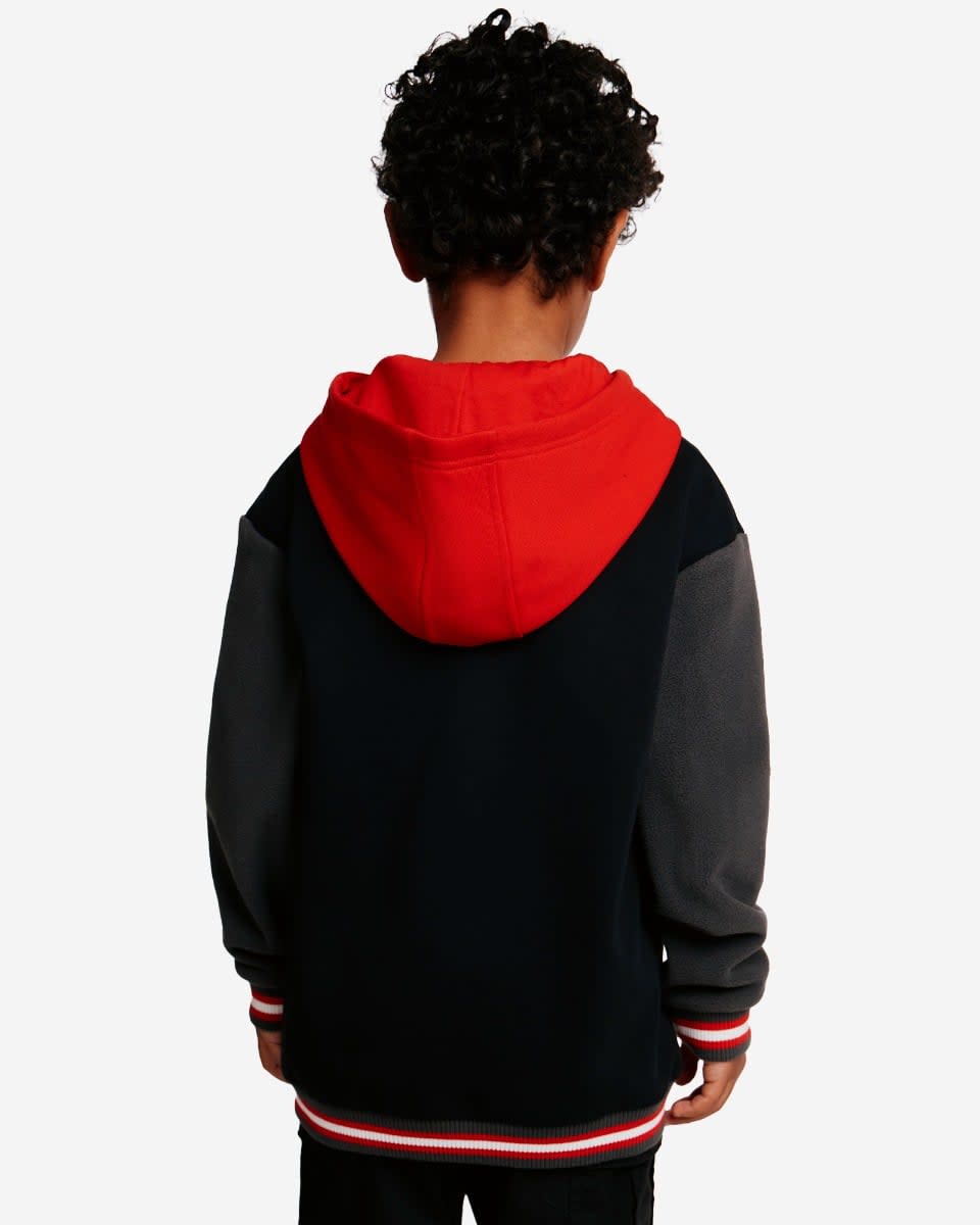 LFC Juniors Panelled Sweat Fleece Black - Image 2