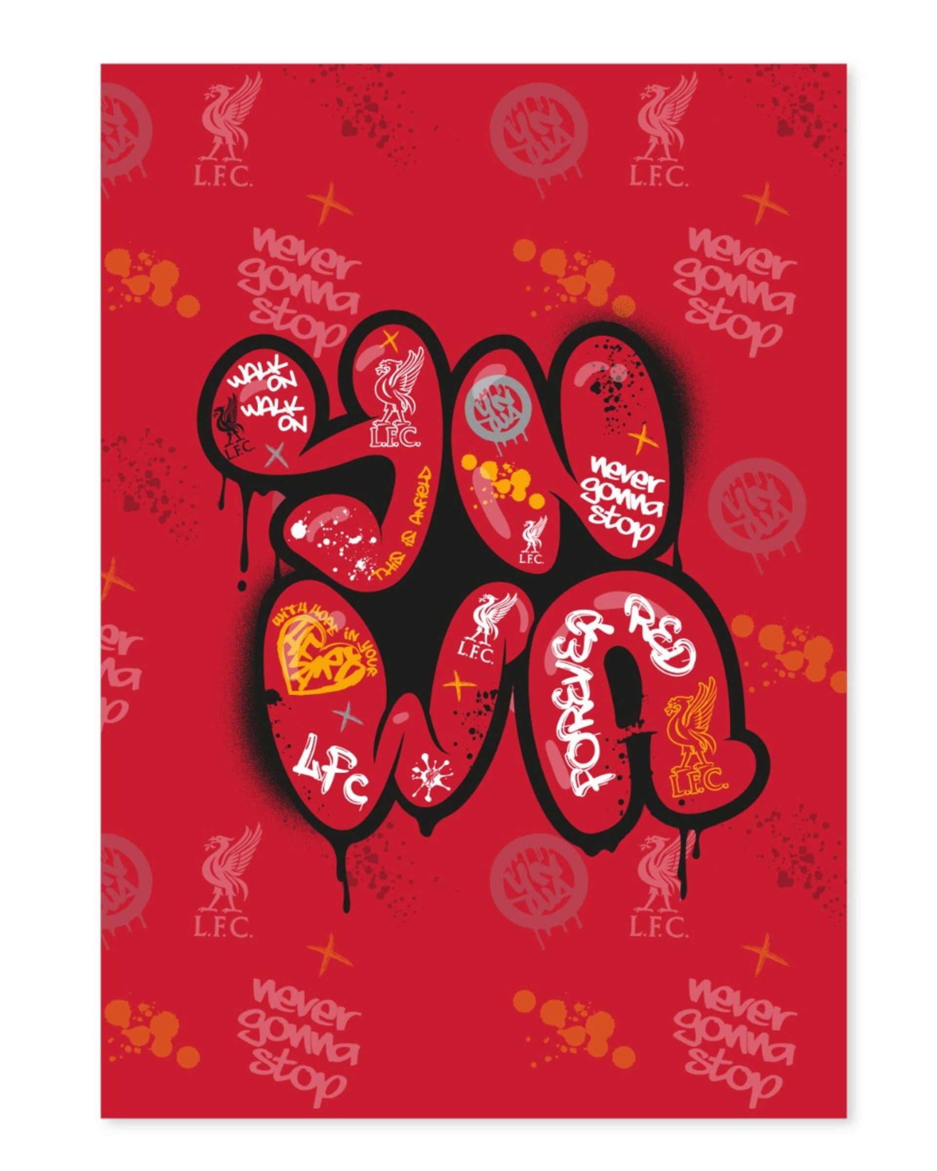 LFC YNWA plakat - Image 1