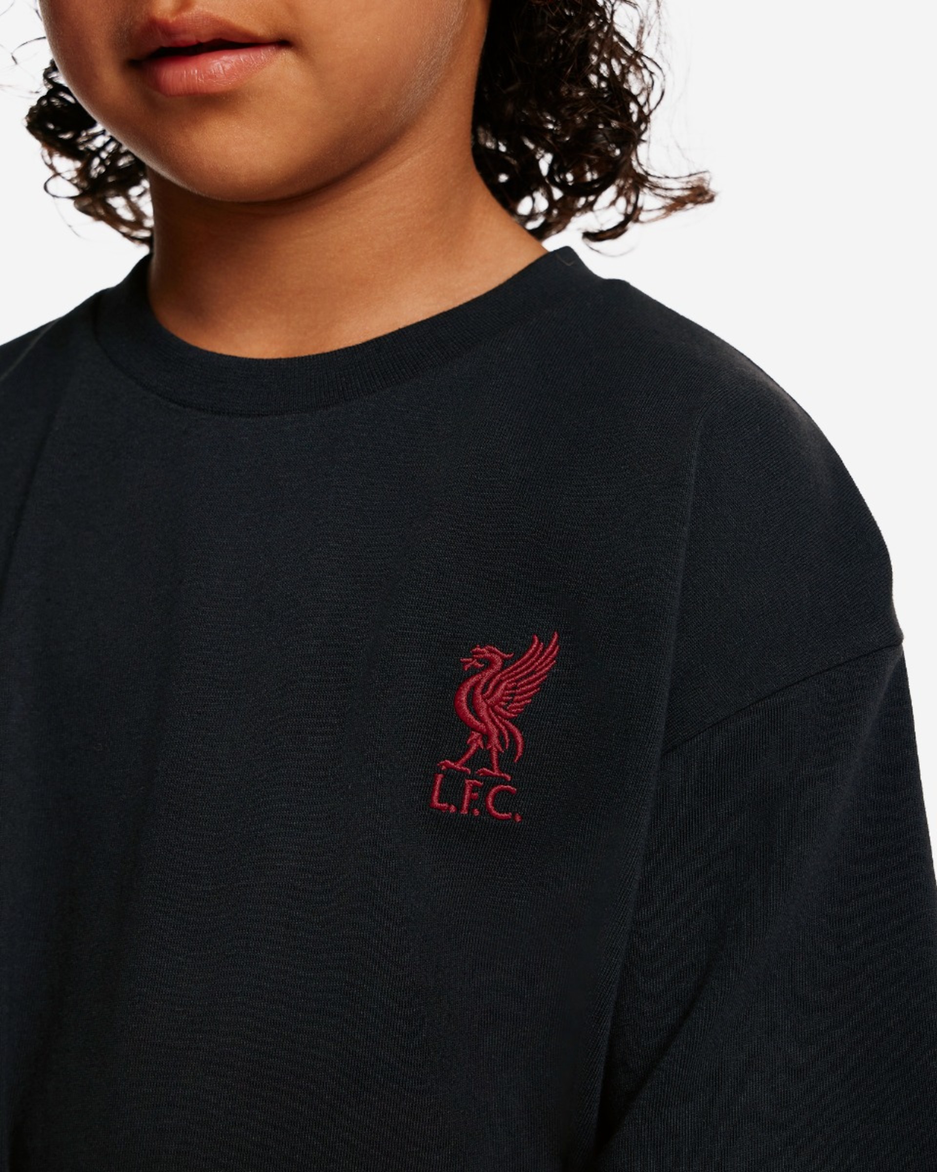 LFC Juniors Oversized YNWA T-shirt med rygprint Grå - Image 2