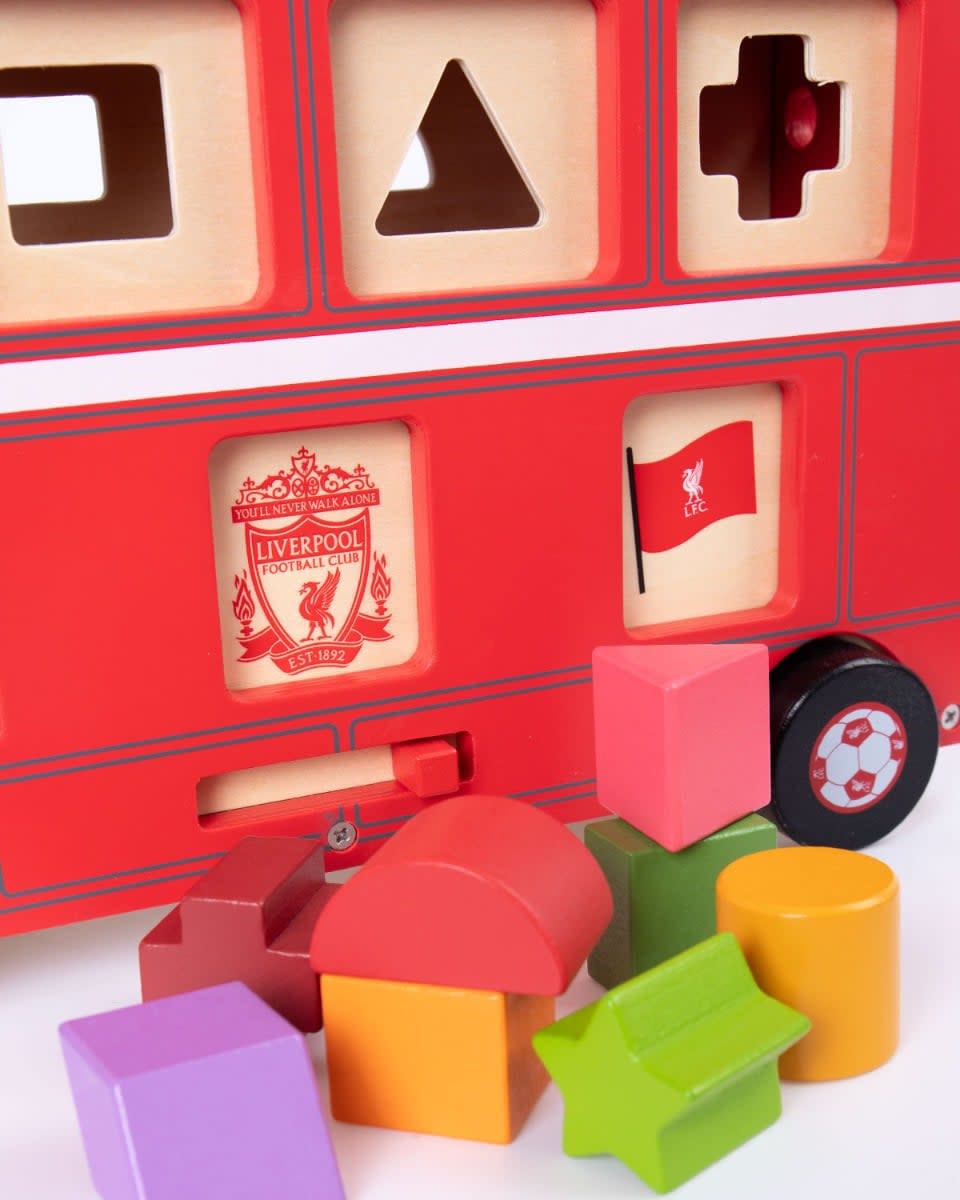 LFC Wooden Bus Shape Sorter - Image 2