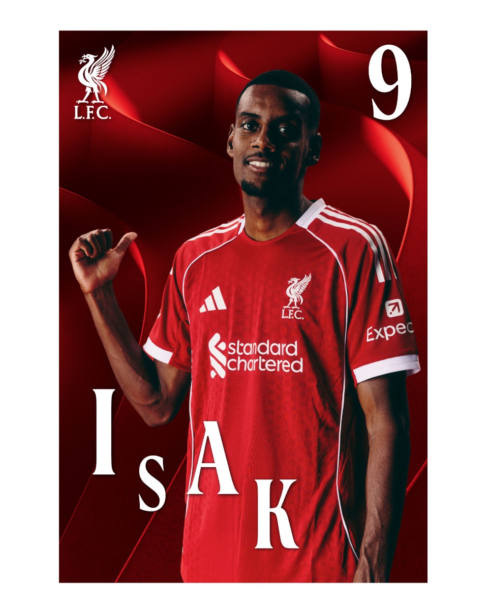 LFC 25/26 Isak 海报 - Image 1