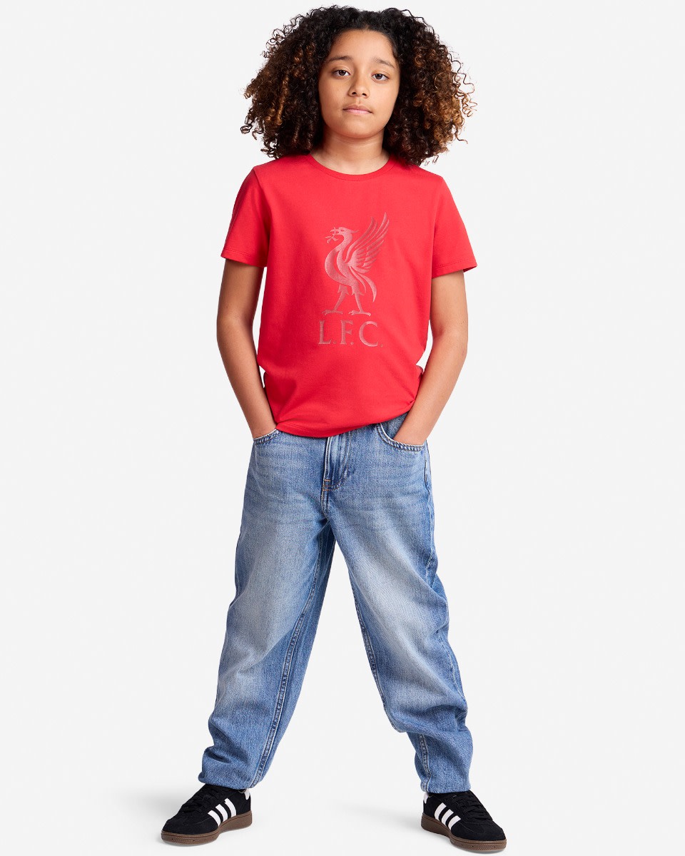 LFC Juniors Liverbird T-Shirt Rot - Image 3