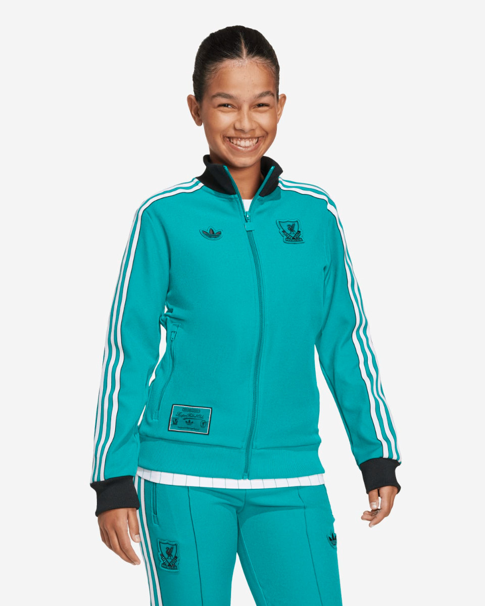 LFC adidas Youth 25/26 Icons Third Anthem Jacket - Image 3