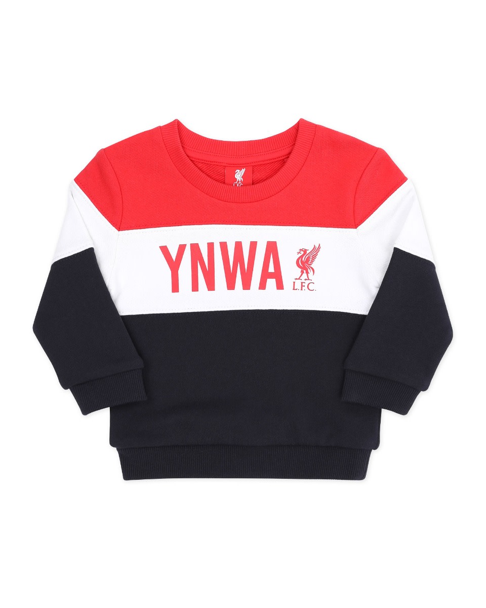 LFC ベビーパネルジョグセットレッド、ホワイト、ネイビー - Image 2