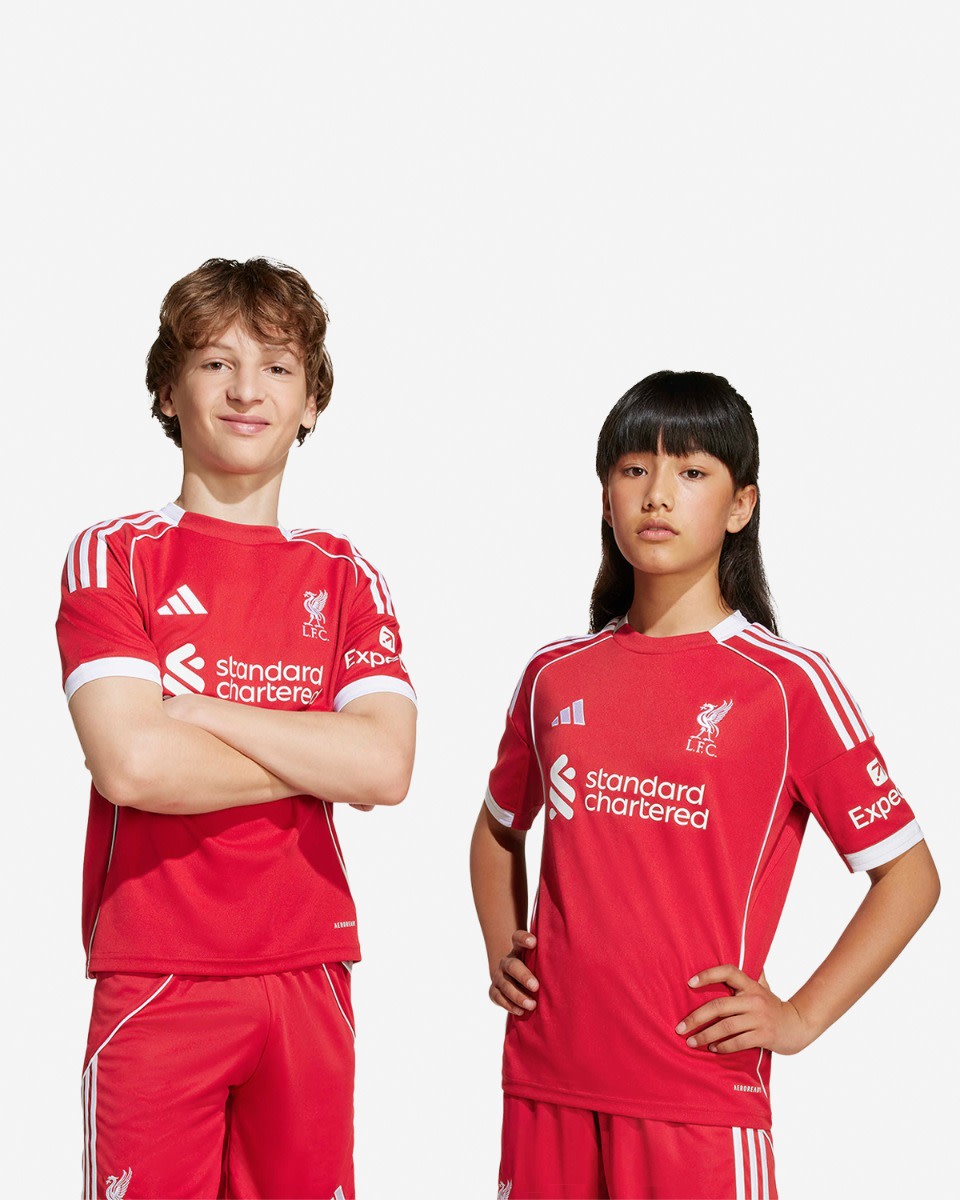 LFC adidas Youth 25/26 Home Jersey - Image 1