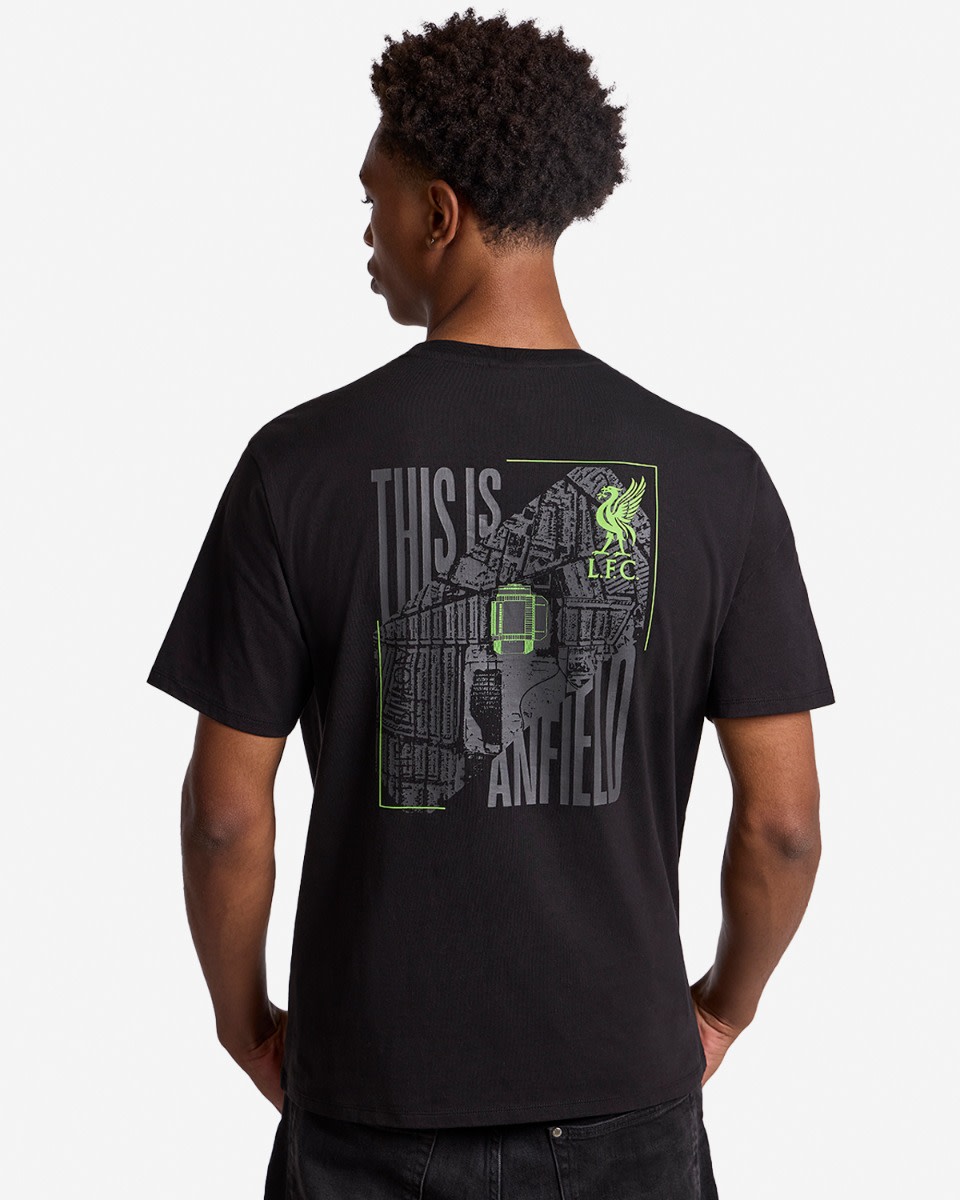 LFC Mens Anfield Tee Black - Image 1