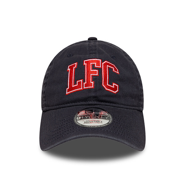 LFC New Era Wordmark Navy 9TWENTY Adjustable Cap - Image 3