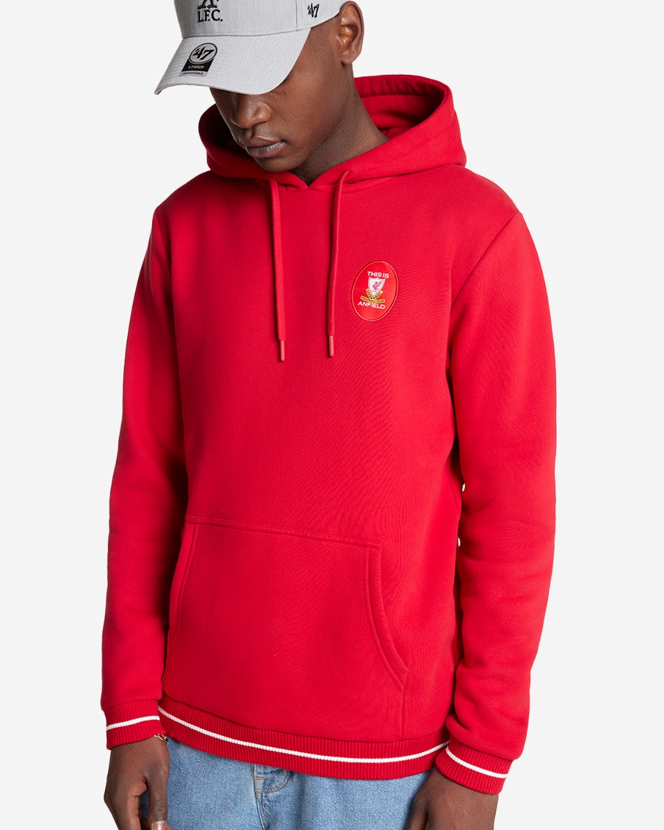 LFC Mens This Is Anfield Hoody Red - Image 2