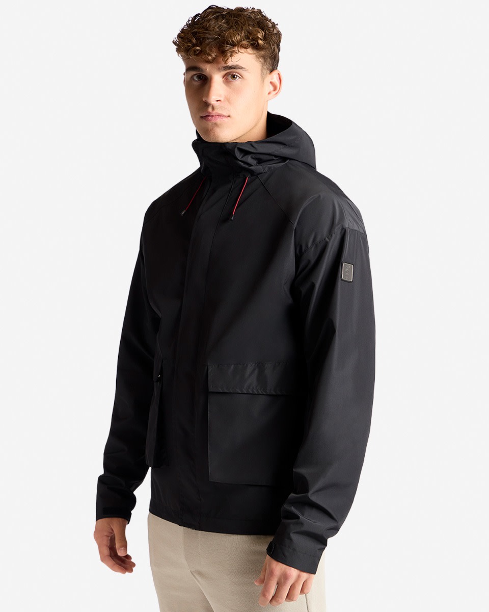 LFC Firma Mens Rain Jacket Black - Image 1
