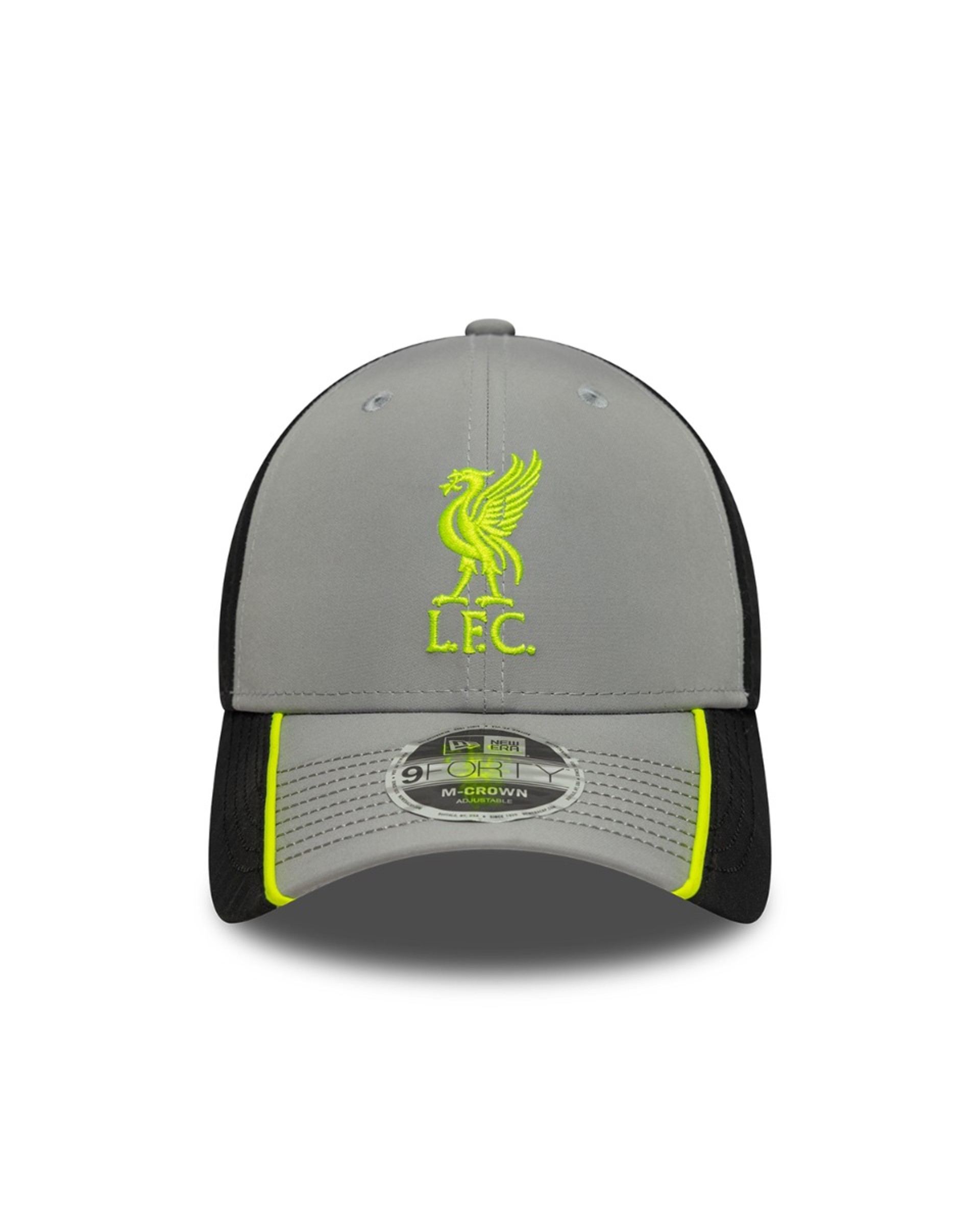 หมวก LFC New Era 9FORTY สีเทาและสีดำ - Image 2