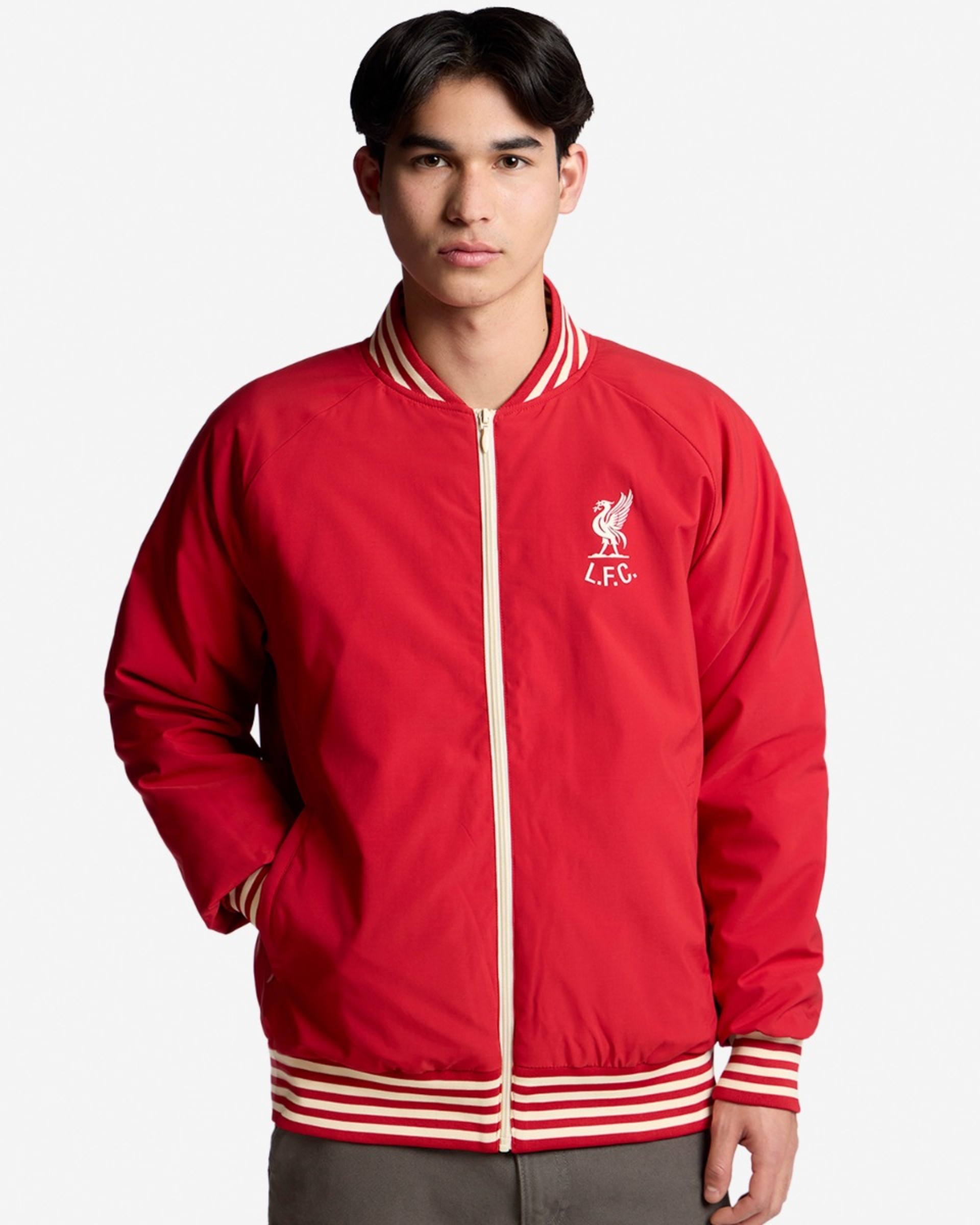 LFC Shankly Bomberjacke für Erwachsene, Rot - Image 1