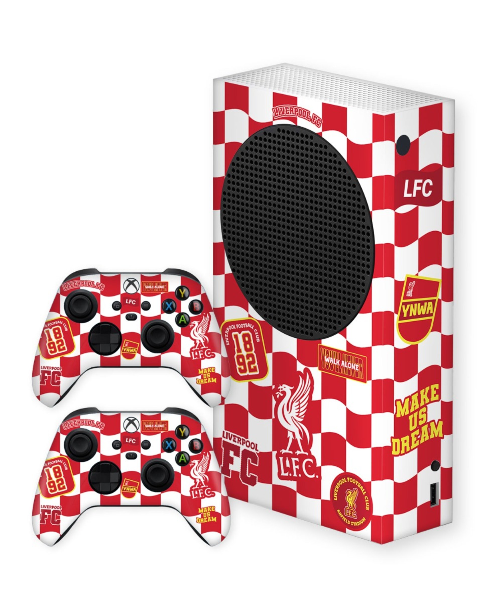 LFC Xbox Series S Konsolen-Skin-Paket - Image 1