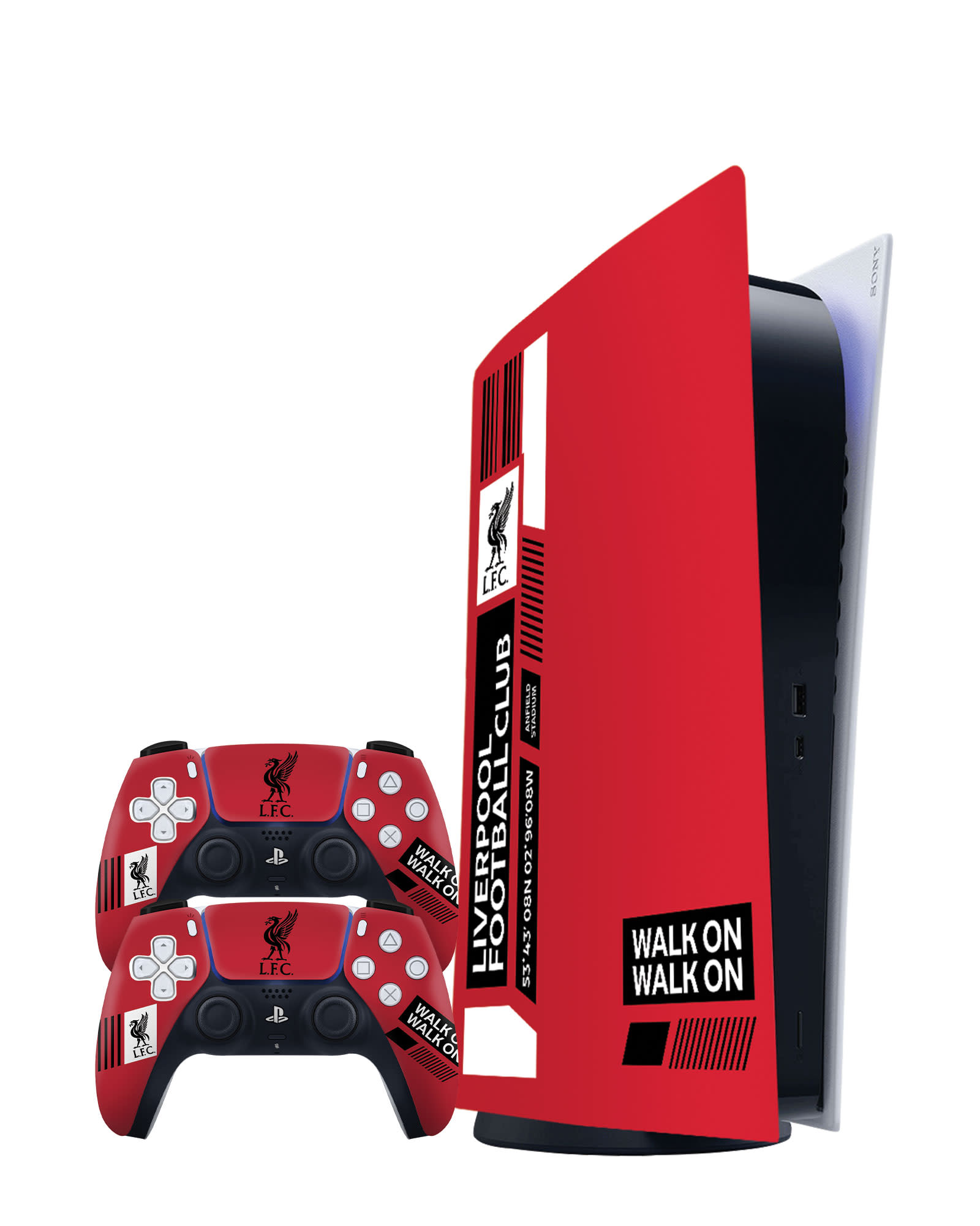 LFC PS5 Digital Console Skin - Image 1