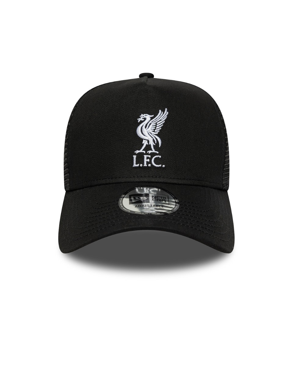 LFC New Era TRUCKER Liverbird Cap Black - Image 2