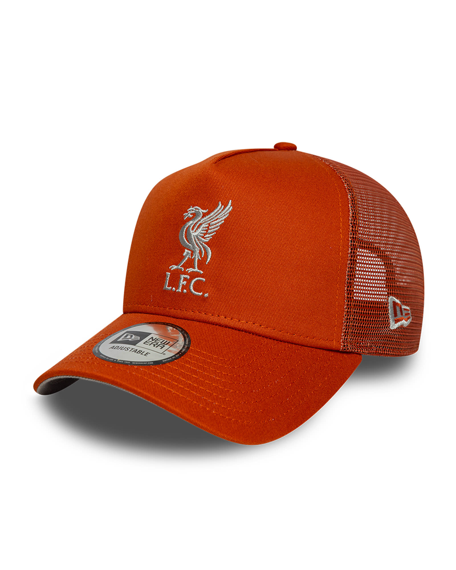 LFC New Era 成人卡车司机徽章帽温暖火焰 - Image 1