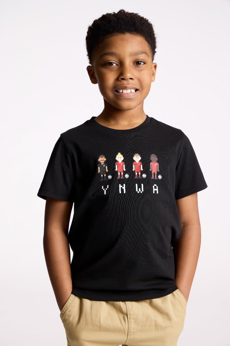 LFC Infants Pixel Players Tee Black - Image 1