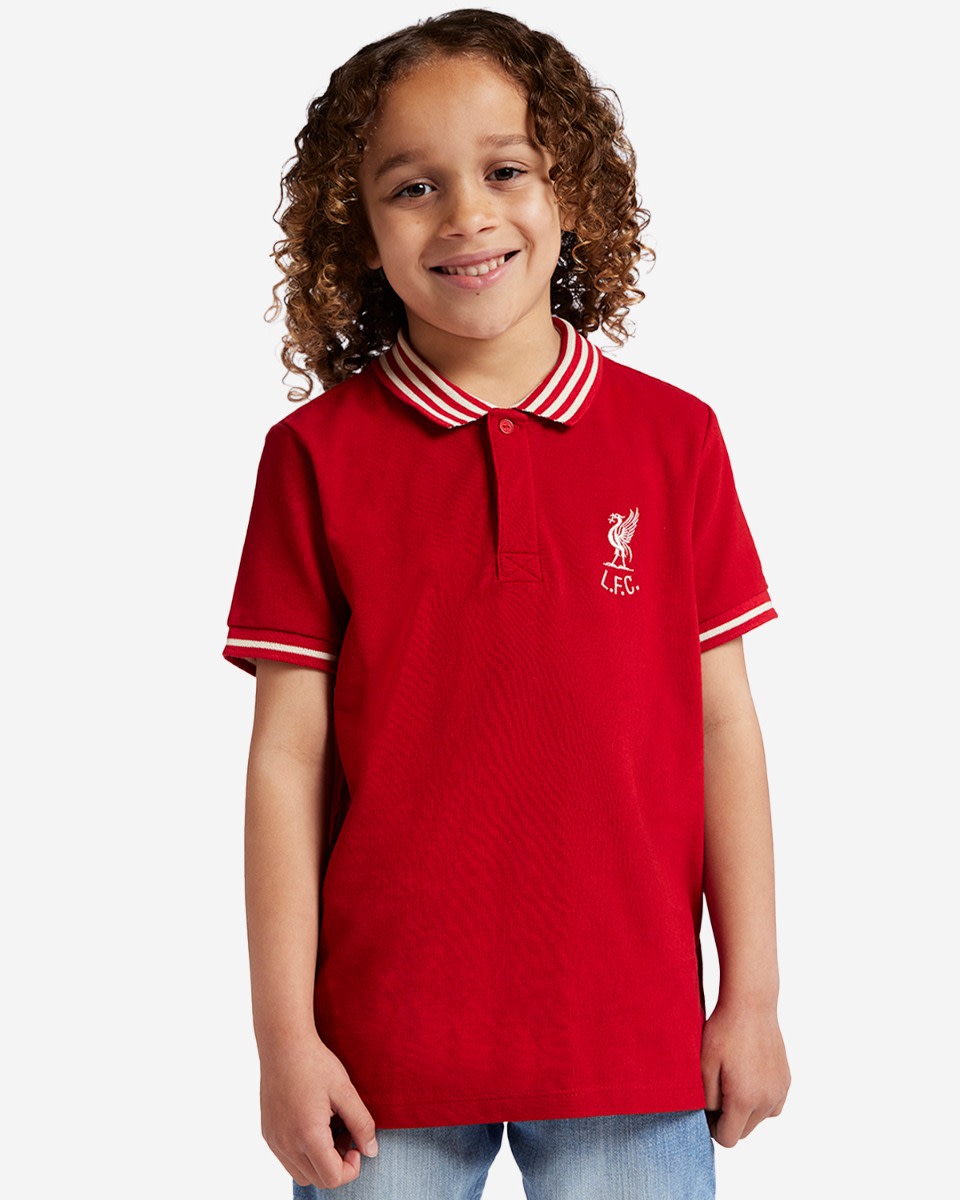 LFC Juniors Shankly Polo Red - Image 1