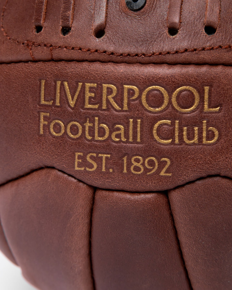 Pelota retro de piel LFC talla 5 - Image 3