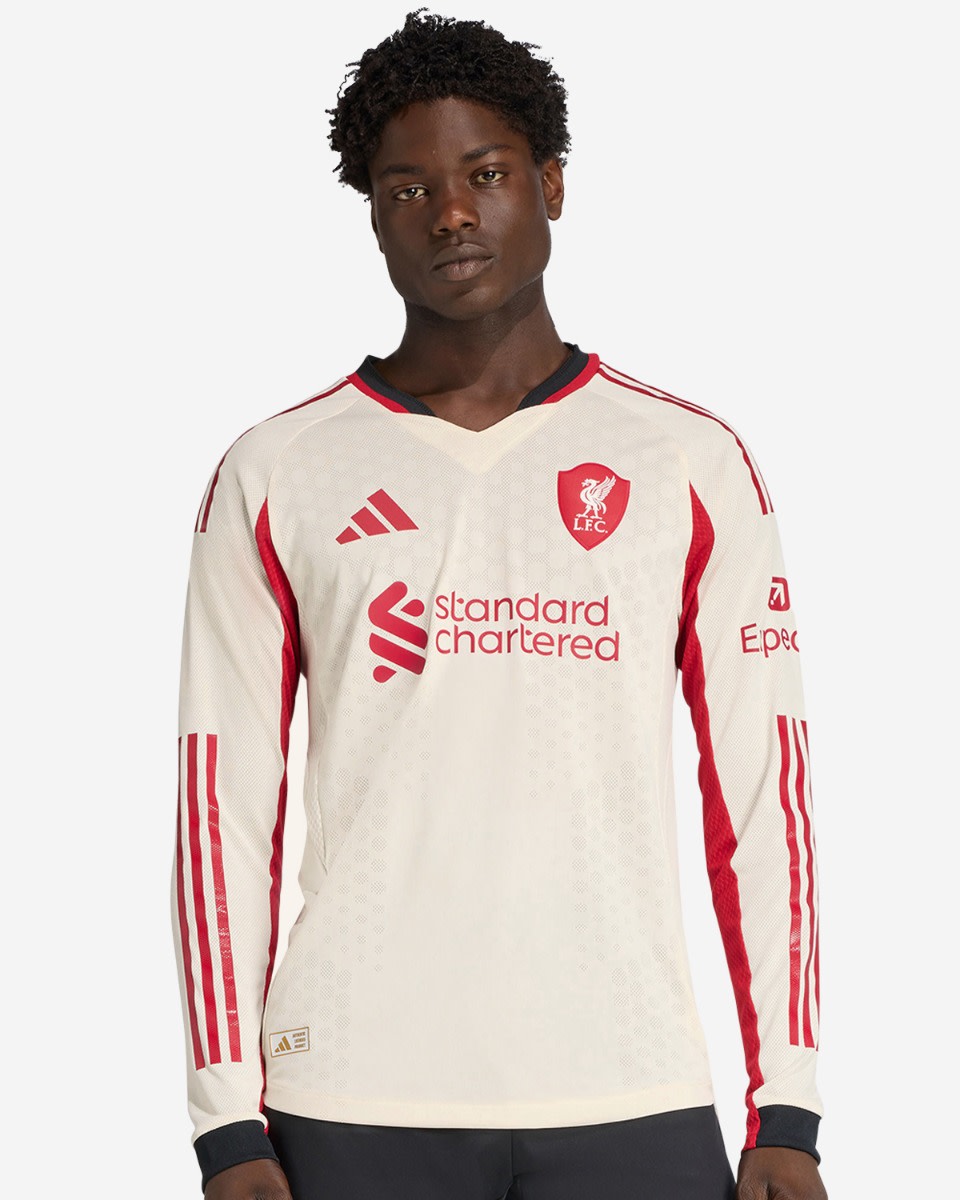 เสื้อยืดแขนยาว LFC adidas ผู้ชาย 25/26 ดั้งเดิม - Image 1