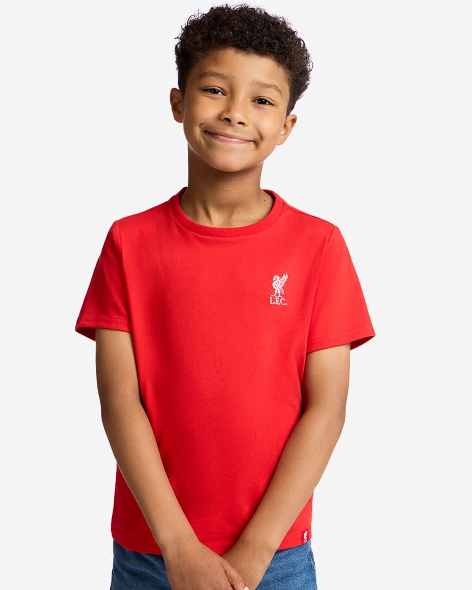 LFC Infants Liverbird Emblem Tee Red - Image 1