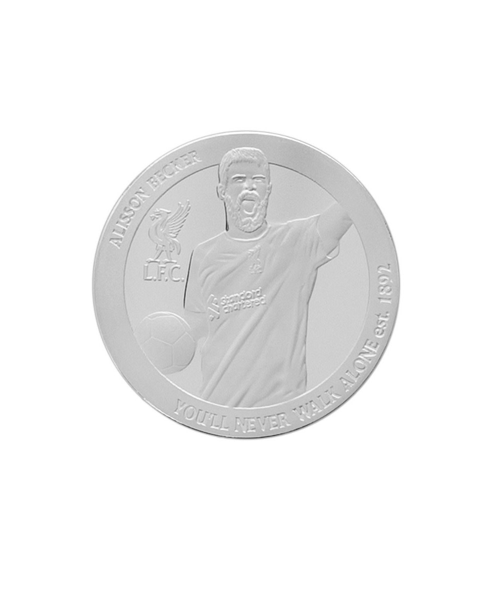 LFC Alisson Becker Sammlermünze - Image 1