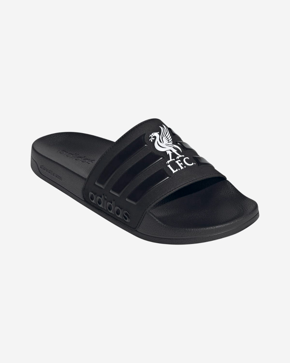 LFC adidas Mens Sliders Black - Image 1
