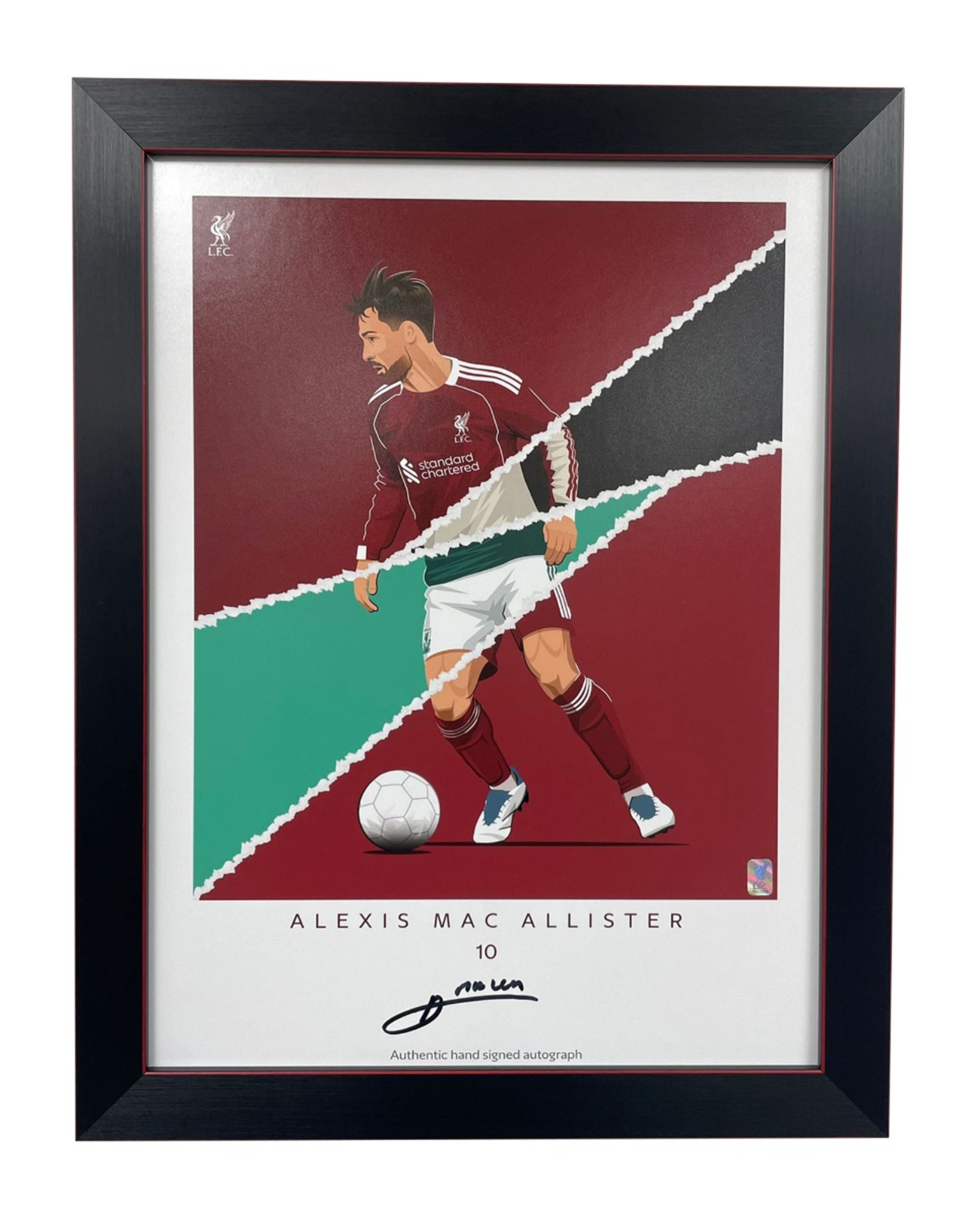 พิมพ์กรอบแมคอัลลิสเตอร์ ลายเซ็นสัญญา LFC - Image 1