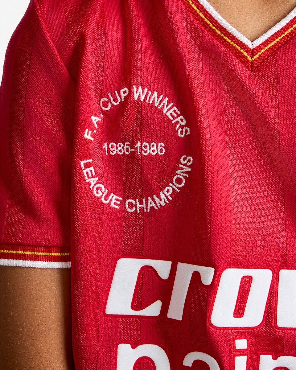 LFC Retro Junior 1986 Home Shirt - Image 4